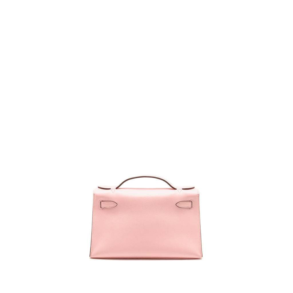 HERMES KELLY POCHETTE SWIFT 3Q ROSE SAKURA SHW