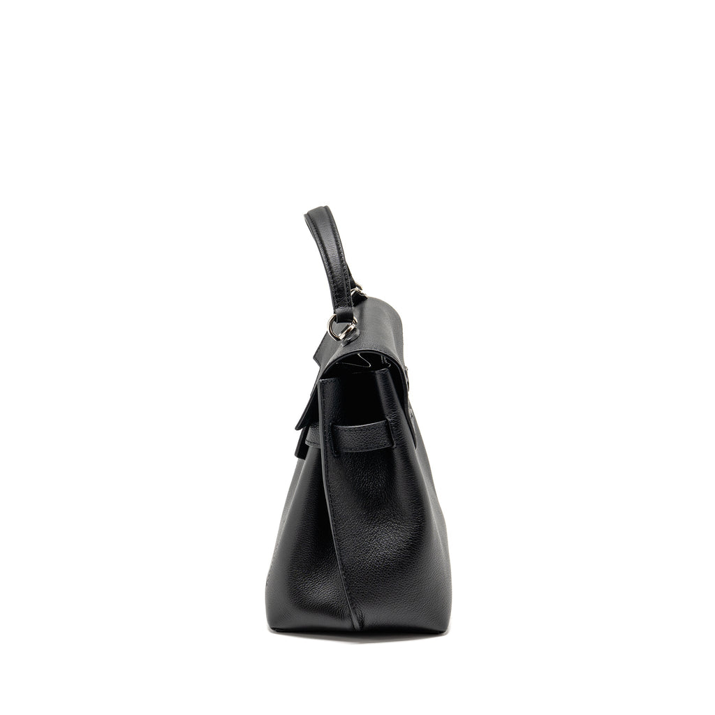LOUIS VUITTON LOCKME EVER MM GRAINED CALFSKIN BLACK SHW