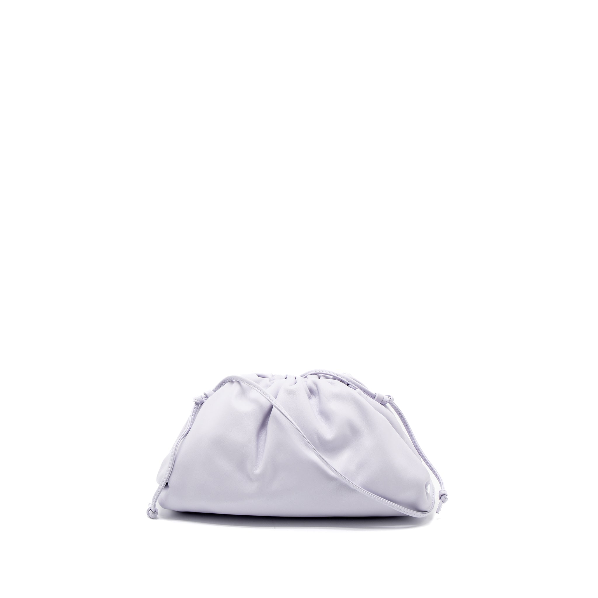 BOTTEGA VENETA MINI POUCH CALFSKIN LIGHT PURPLE GHW
