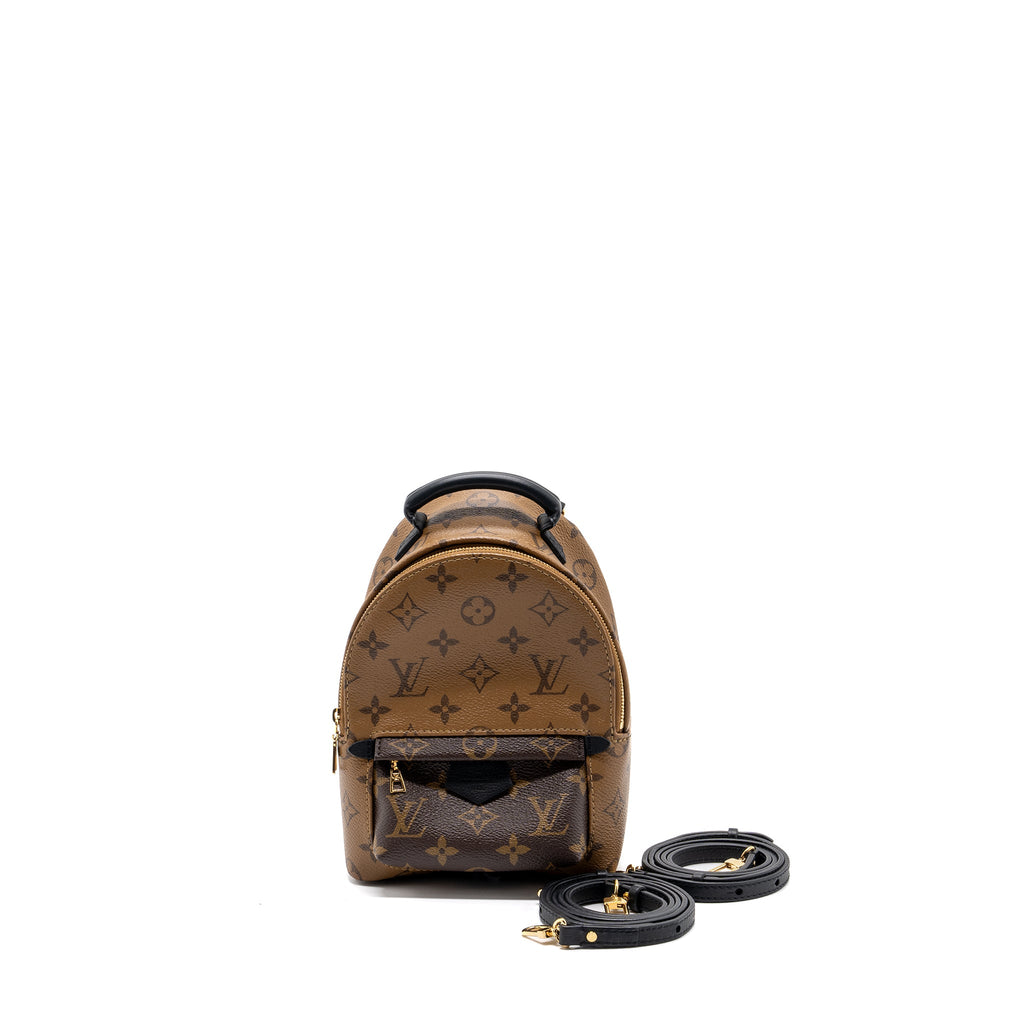 LOUIS VUITTON PALM SPRING MINI BACKPACK REVERSE MONOGRAM CANVAS GHW