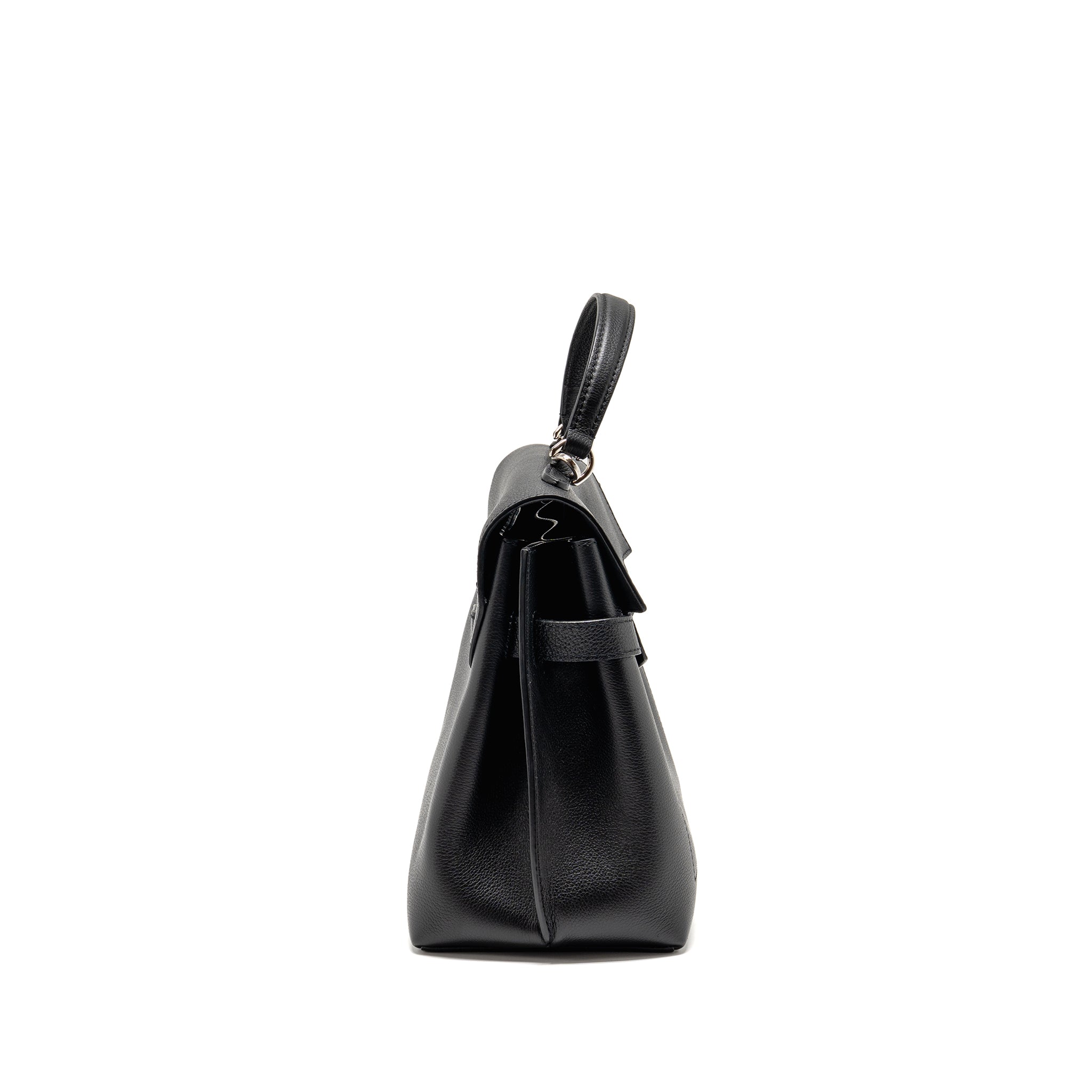 LOUIS VUITTON LOCKME EVER MM GRAINED CALFSKIN BLACK SHW