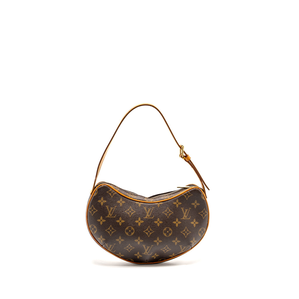 LOUIS VUITTON CROISSANT BAG MONOGRAM CANVAS GHW
