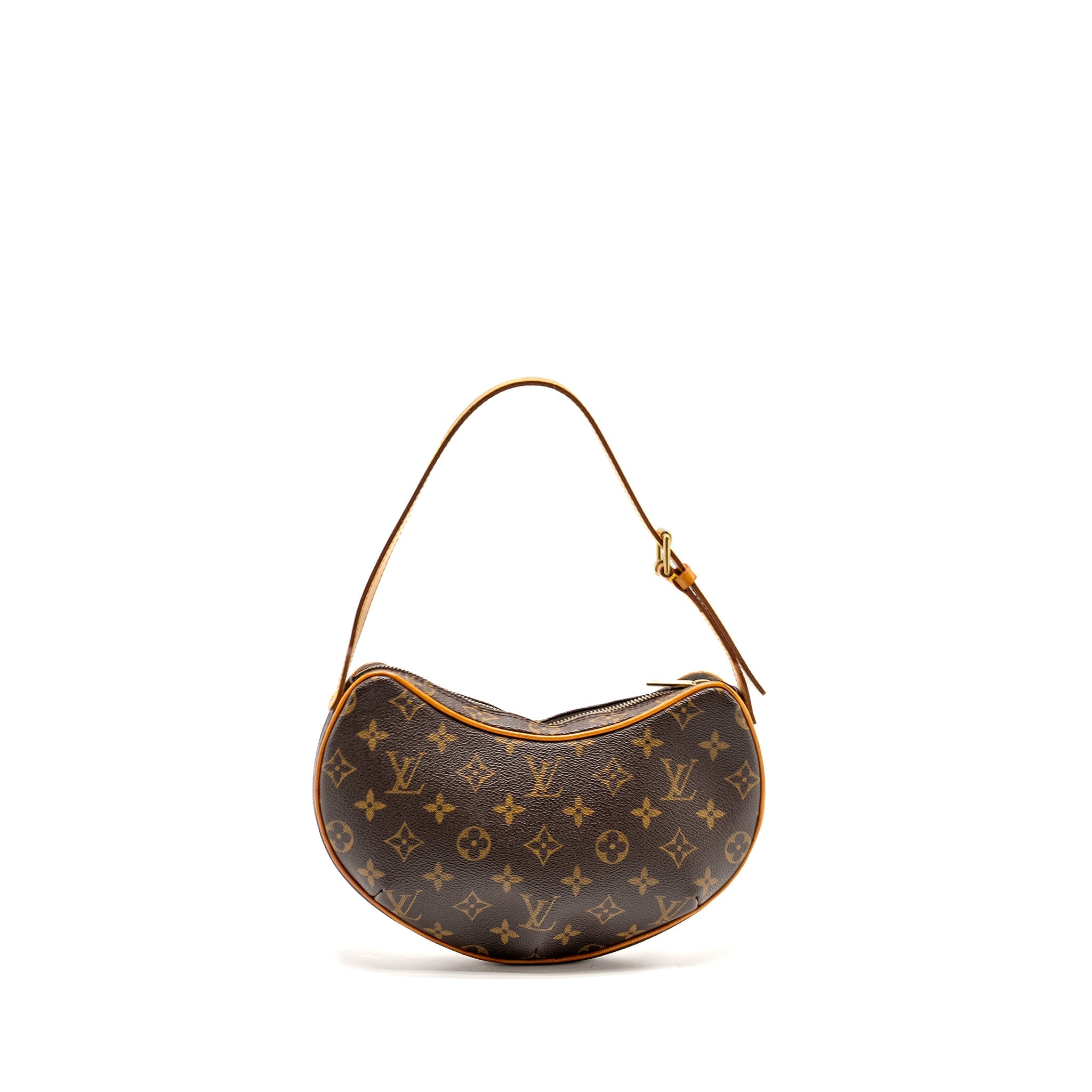 LOUIS VUITTON CROISSANT BAG MONOGRAM CANVAS GHW