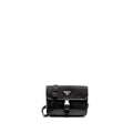 PRADA SMARTPHONE CASE RE-NYLON AND SAFFIANO LEATHER BLACK SHW