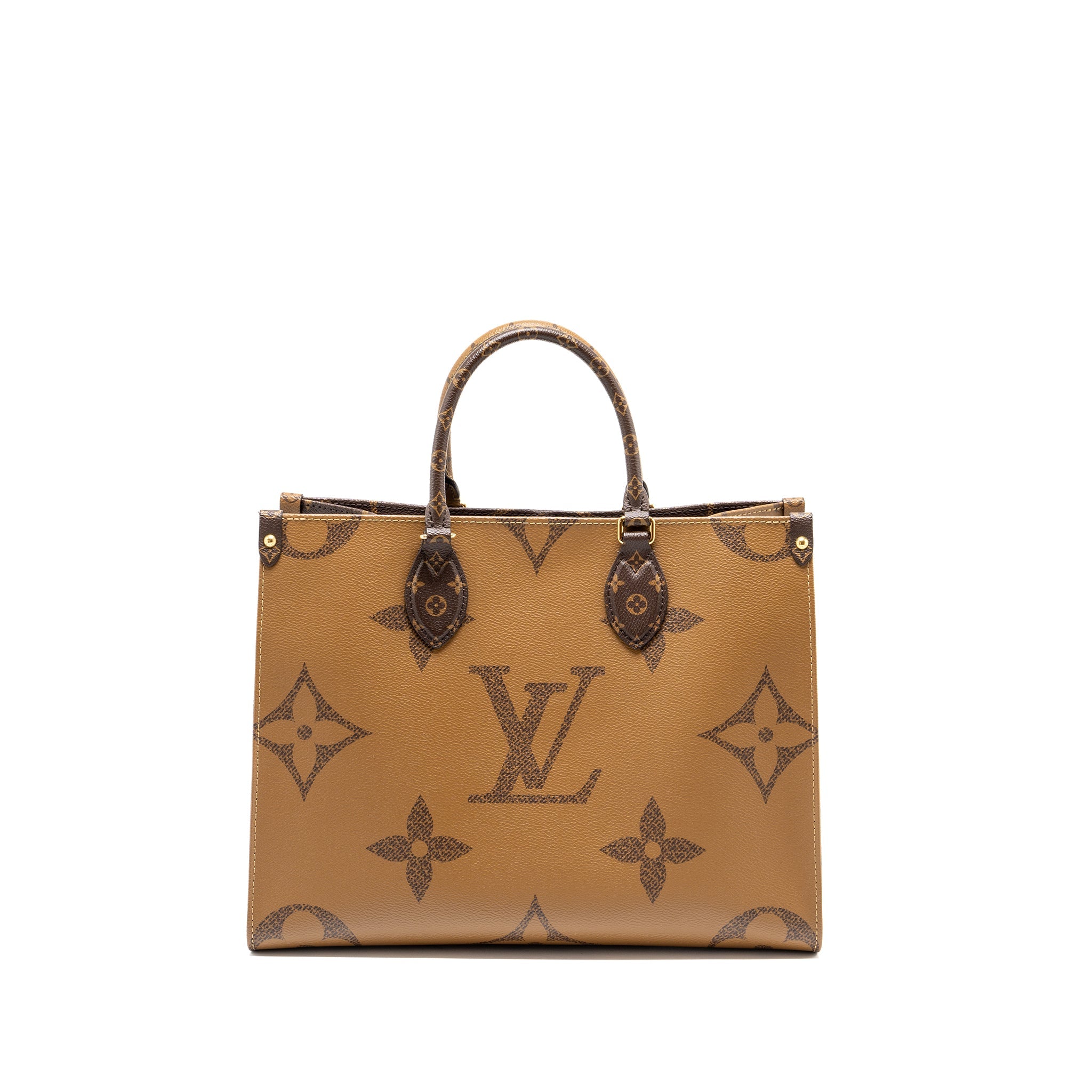 LOUIS VUITTON ONTHEGO MM MONOGRAM CANVAS GHW