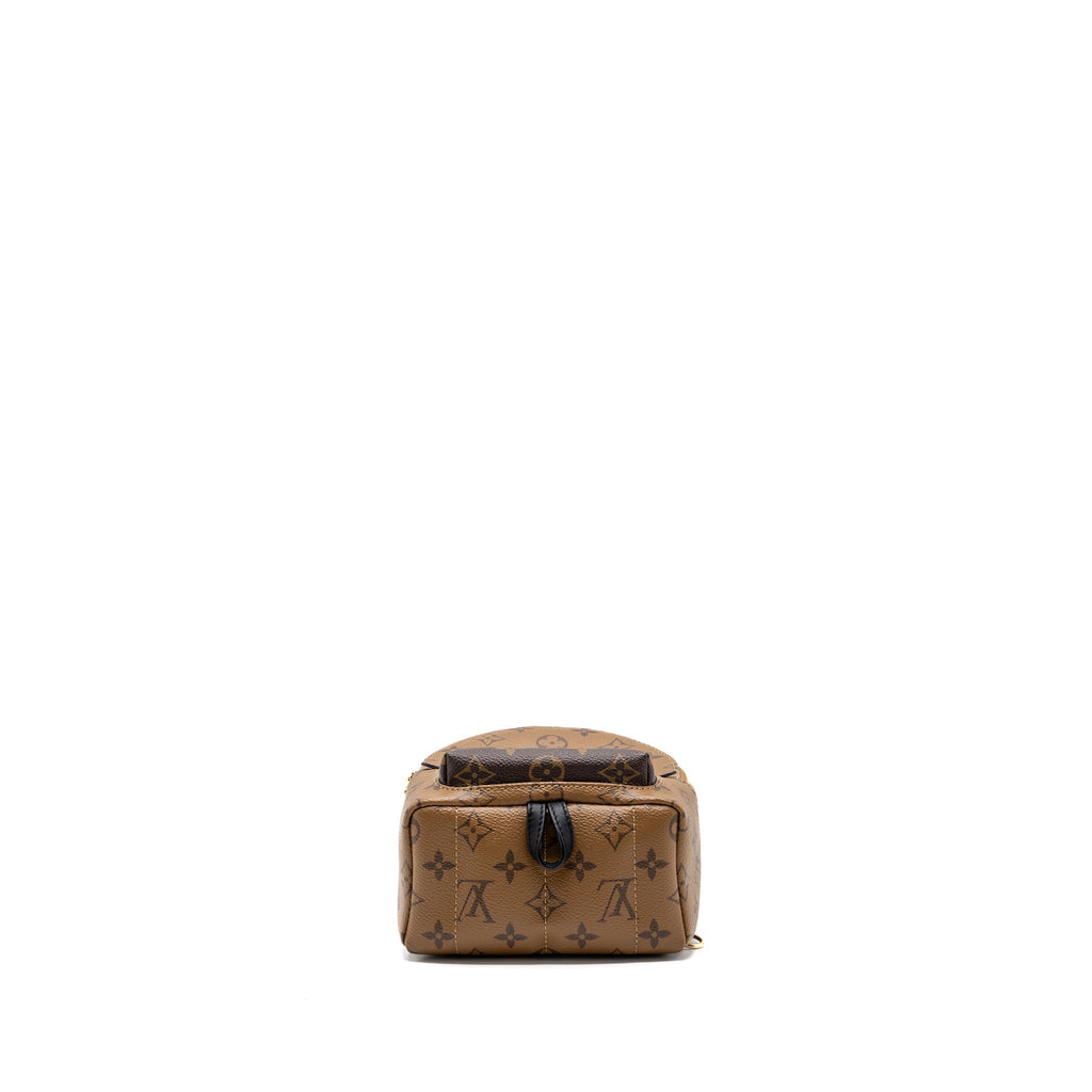 LOUIS VUITTON PALM SPRING MINI BACKPACK REVERSE MONOGRAM CANVAS GHW