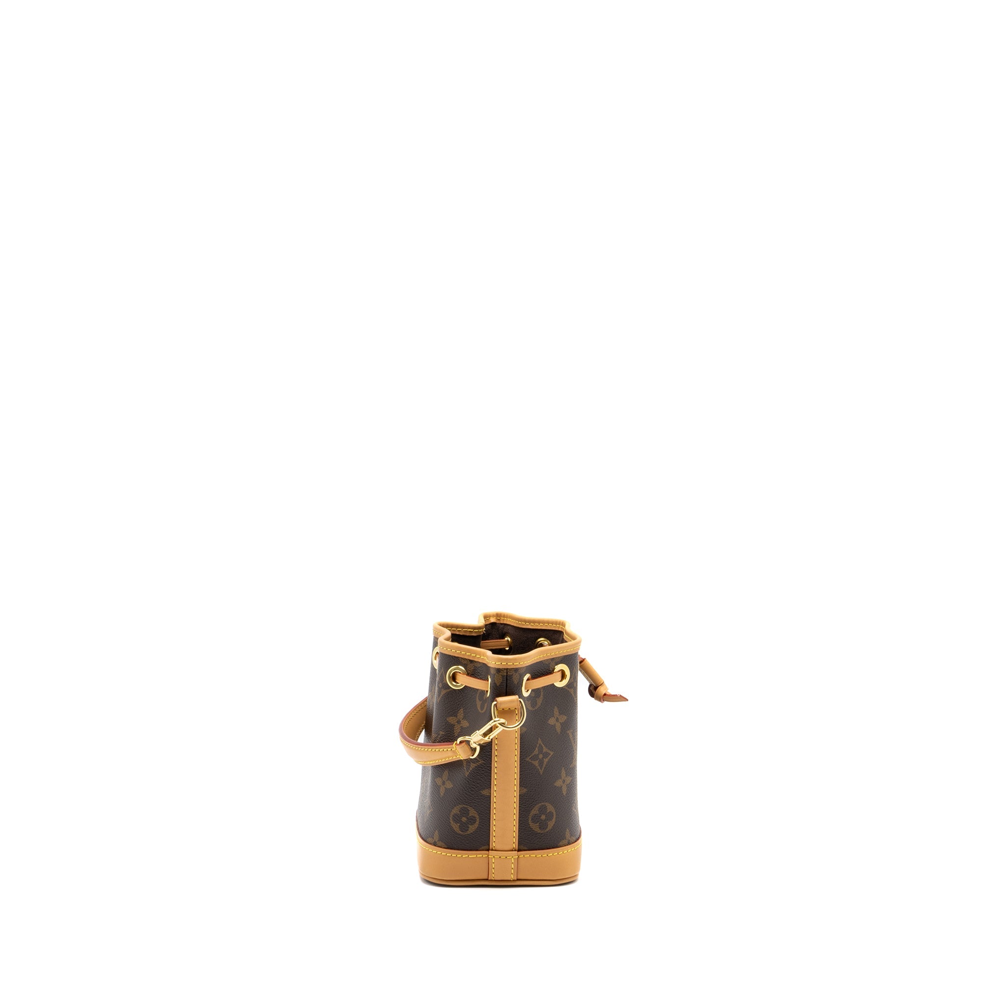 LOUIS VUITTON NANO NOE MONOGRAM CANVAS GHW (NEW VERSION)