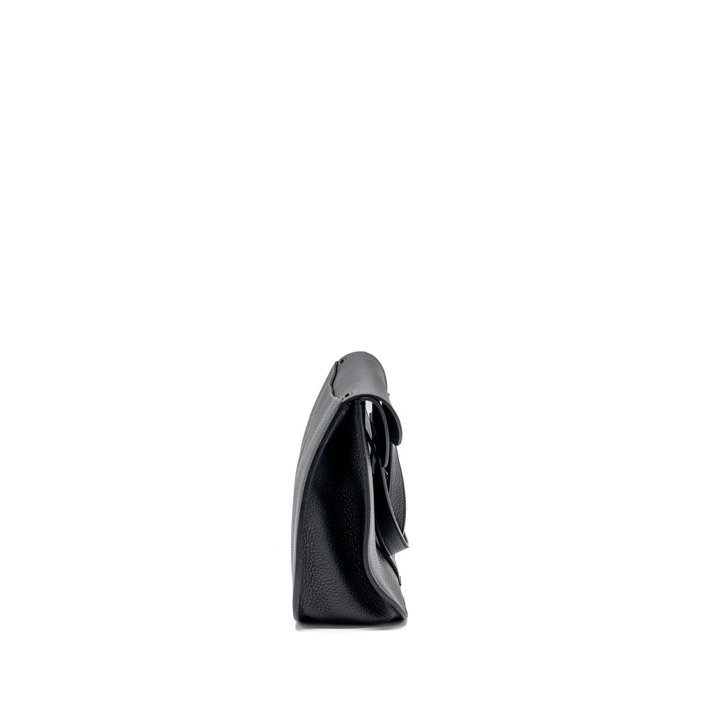 HERMES HALZAN 31 CLEMENCE BLACK GHW