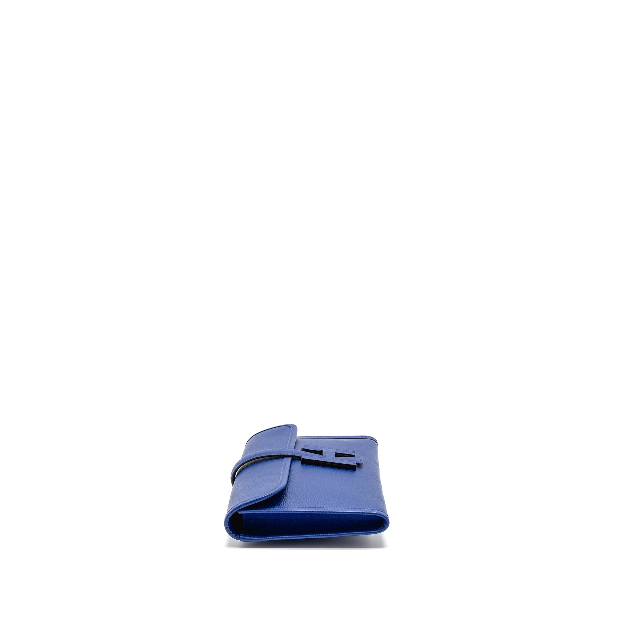 HERMES JIGE CLUTCH EPSOM BLUE ELECTRIC