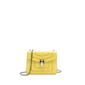 BVLGARI SERPENTI FOREVER CROSSBODY BAG CALFSKIN YELLOW RUTHENIUM HARDWARE