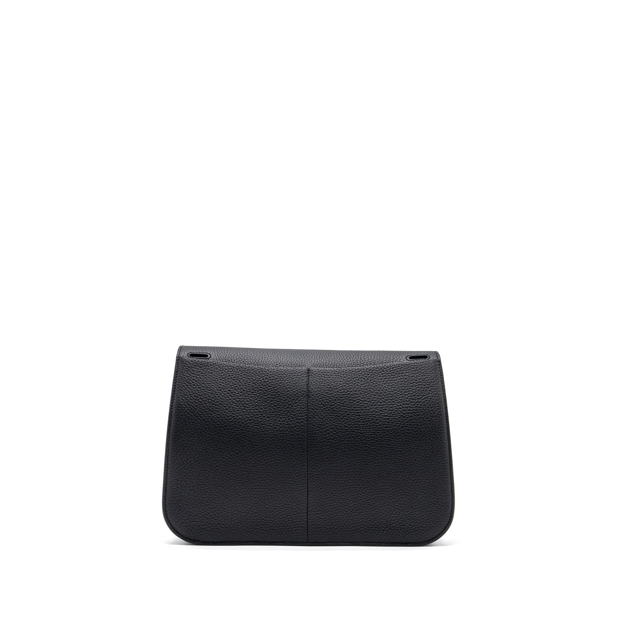 HERMES HALZAN 31 CLEMENCE BLACK GHW