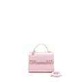 DELVAUX SMALL TEMPETE TOTE BAG CALFSKIN LIGHT PINK SHW