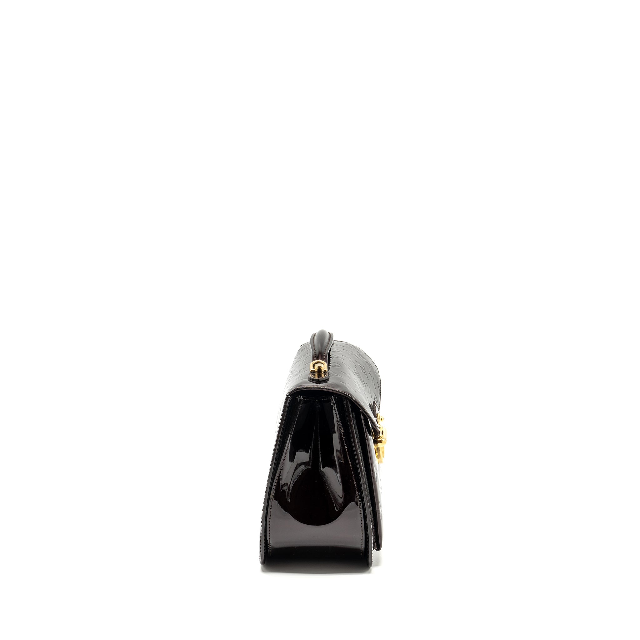 LOUIS VUITTON MIRANDA BAG MONOGRAM VERNIS AMARANTE GHW