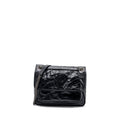 SAINT LAURENT MEDIUM NIKI CALFSKIN LEATHER BLACK SHW