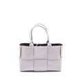 BOTTEGA VENETA SMALL ARCO TOTE BAG LEATHER LIGHT PURPLE SHW
