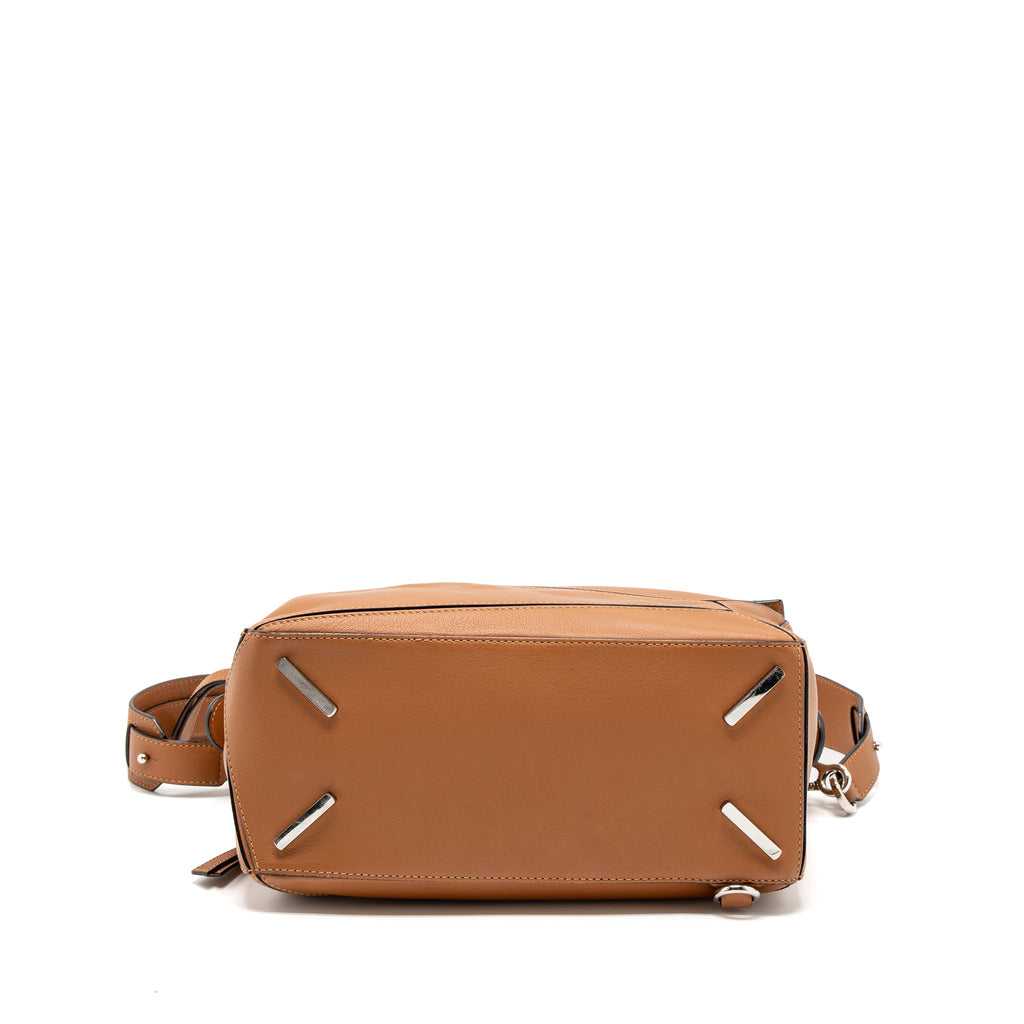 LOEWE MEDIUM PUZZLE BAG CALFSKIN TAN SHW
