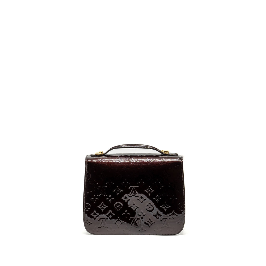 LOUIS VUITTON MIRANDA BAG MONOGRAM VERNIS AMARANTE GHW