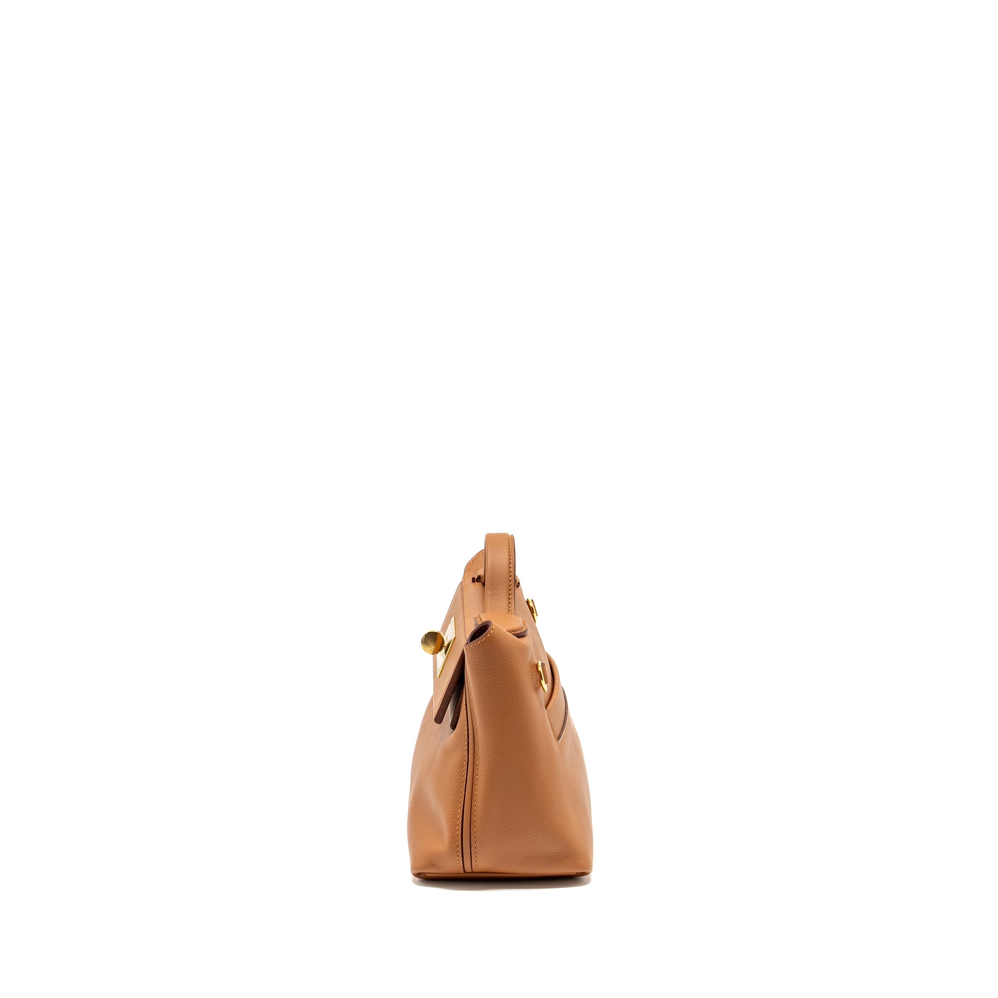 HERMES MINI 24/24 2424-21 BAG EVERCOLOR / SWIFT GOLD GHW