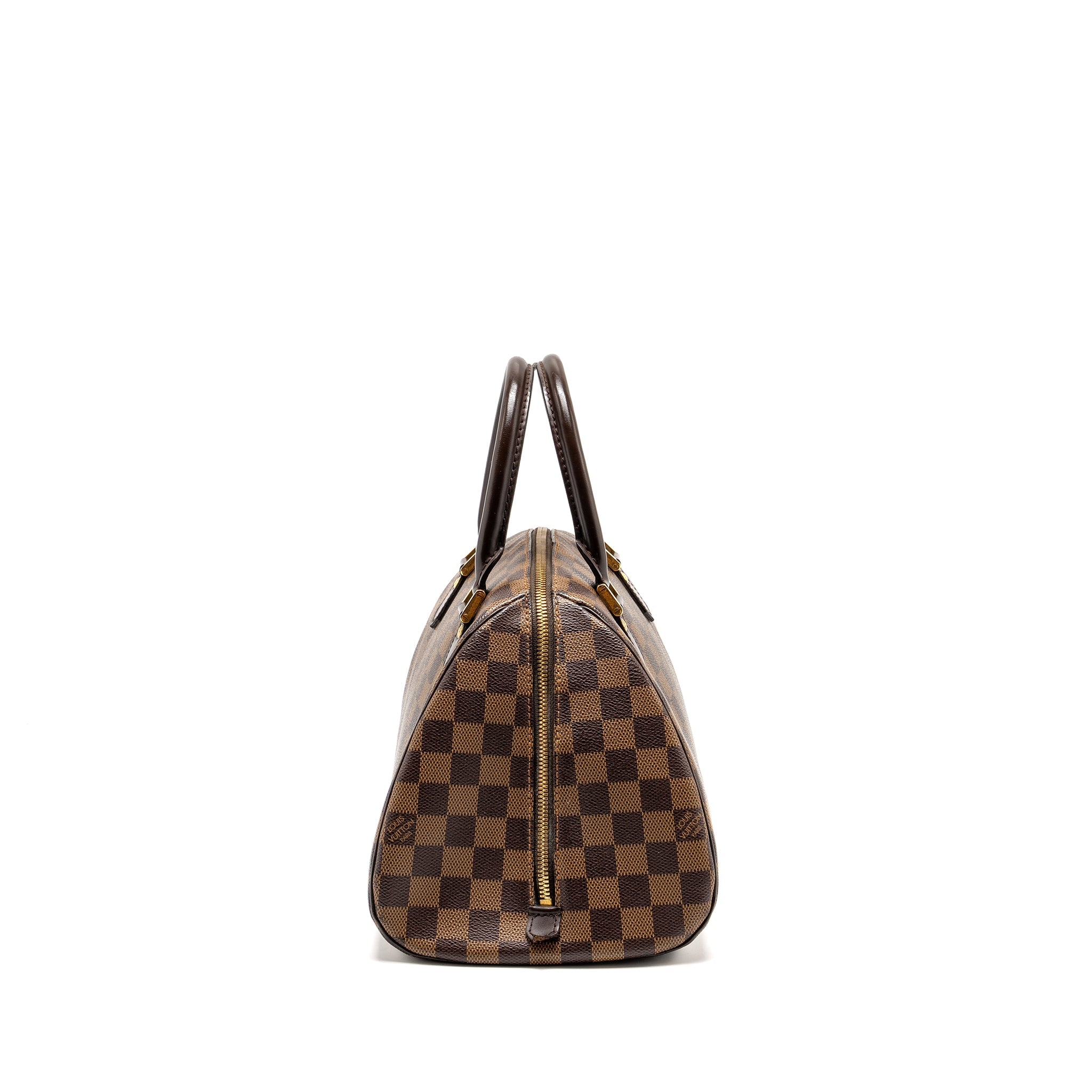 LOUIS VUITTON RIBERA MM TOTE DAMIER EBENE CANVAS GHW