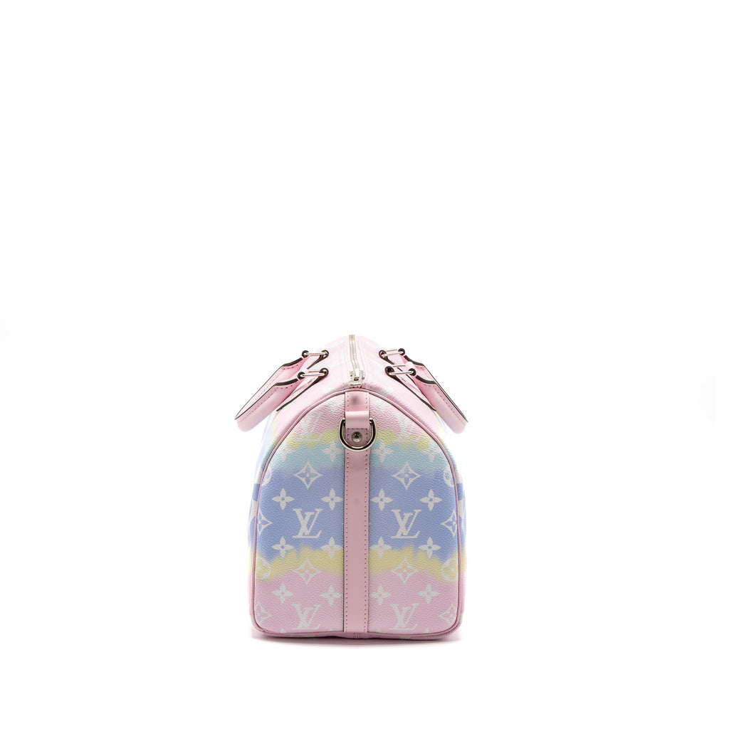 LOUIS VUITTON SPEEDY BANDOULIERE 30 MONOGRAM ESCAL GIANT CANVAS PASTEL PINK SHW
