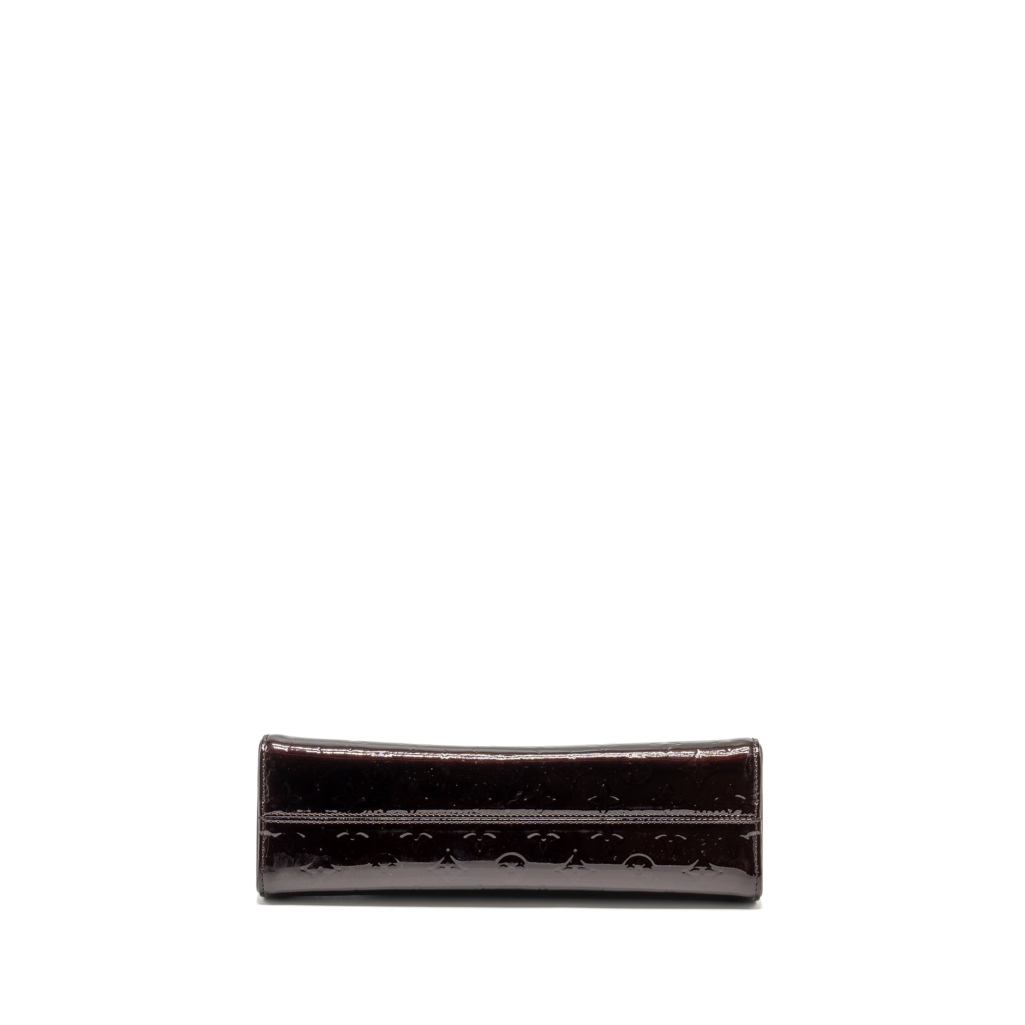 LOUIS VUITTON ROXBURY DRIVE MONOGRAM VERNIS AMARANTE GHW