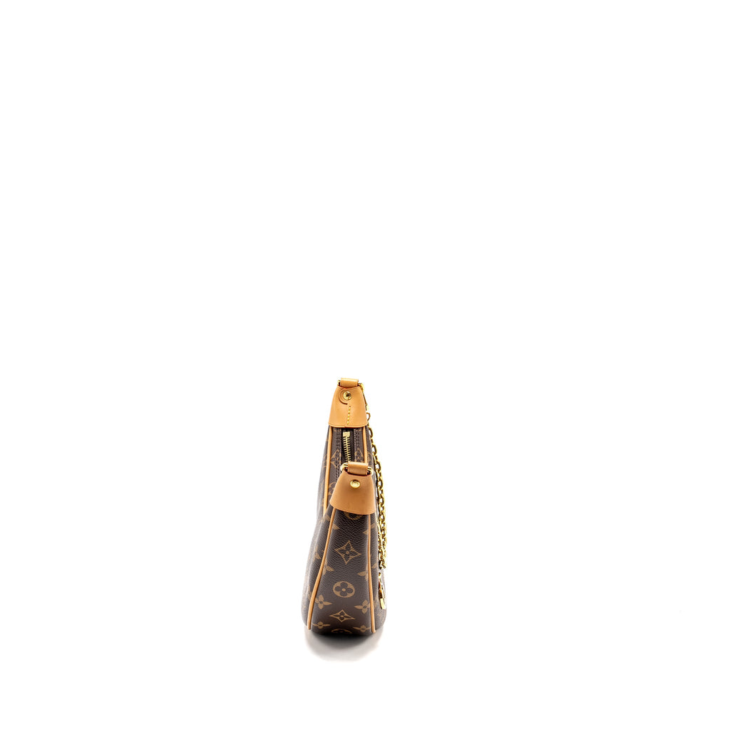 LOUIS VUITTON HALF-MOON LOOP BAG MONOGRAM CANVAS GHW