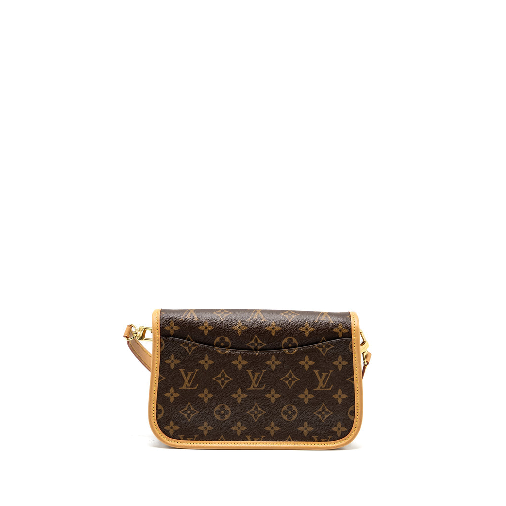 LOUIS VUITTON DIANE BAG WITH JACQUARD STRAP MONOGRAM CANVAS GHW