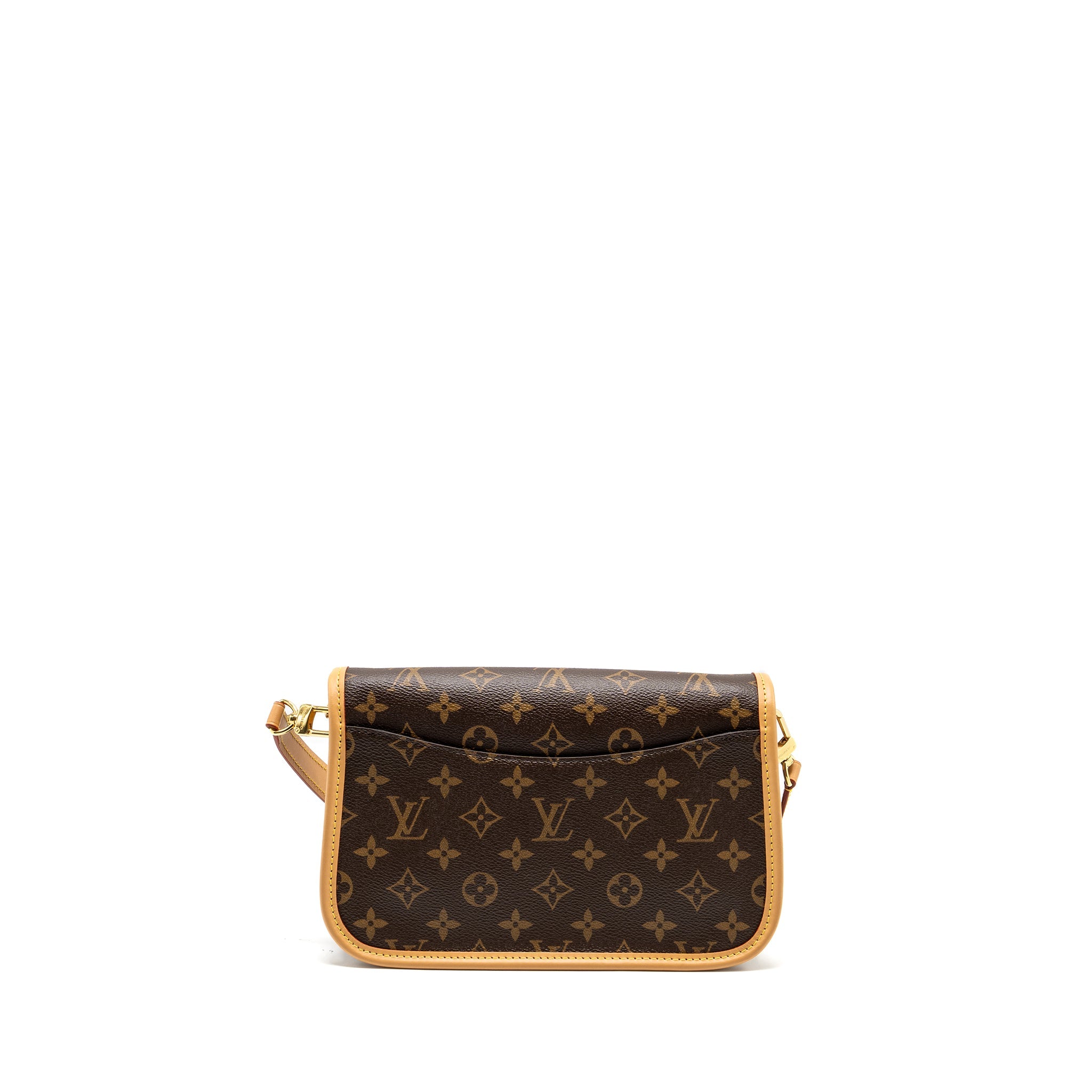 LOUIS VUITTON DIANE BAG WITH JACQUARD STRAP MONOGRAM CANVAS GHW