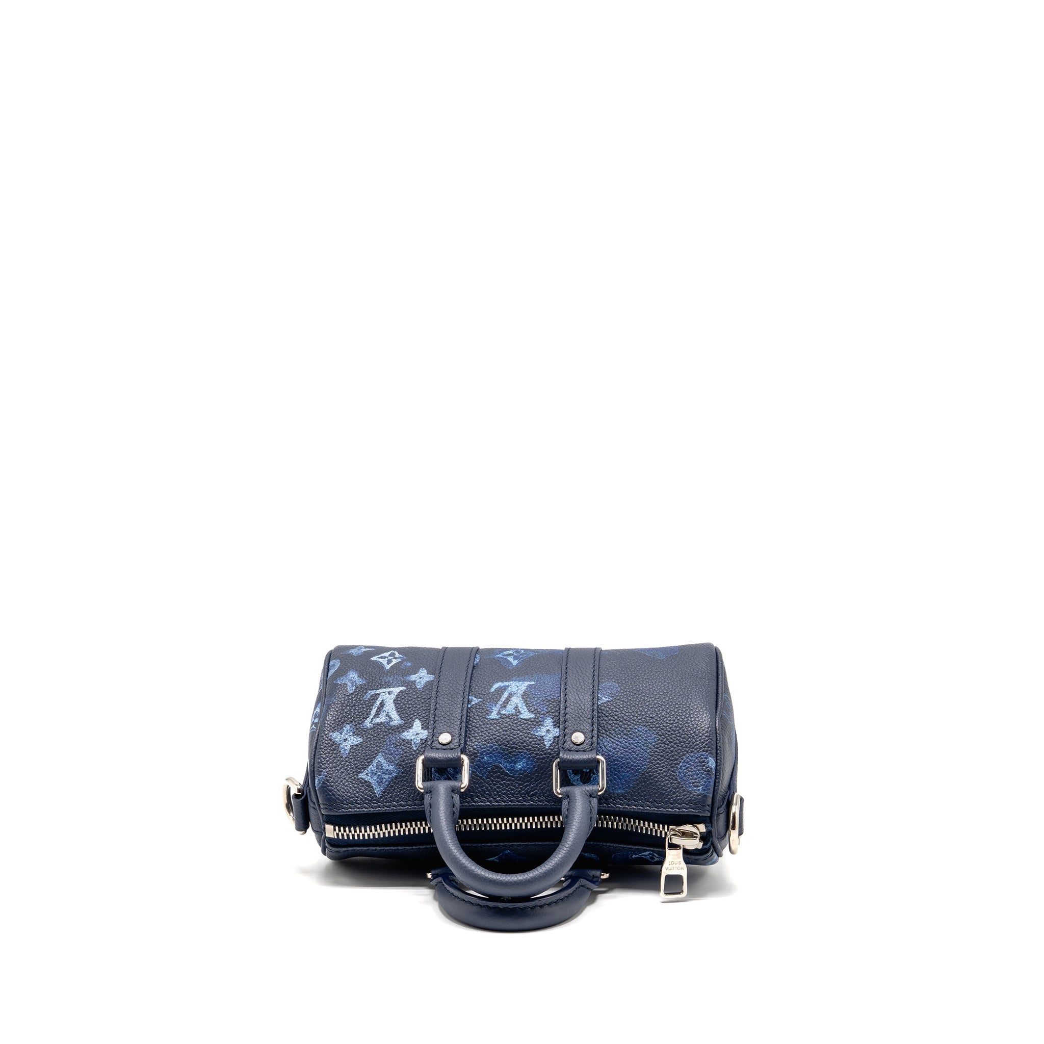 LOUIS VUITTON KEEPALL XS CALFSKIN WATERCOLOUR NAVY SHW