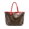 LOUIS VUITTON NEVERFULL MM TOTEM LIMITED EDITION MONOGRAM CANVAS MULITCOLOUR GHW