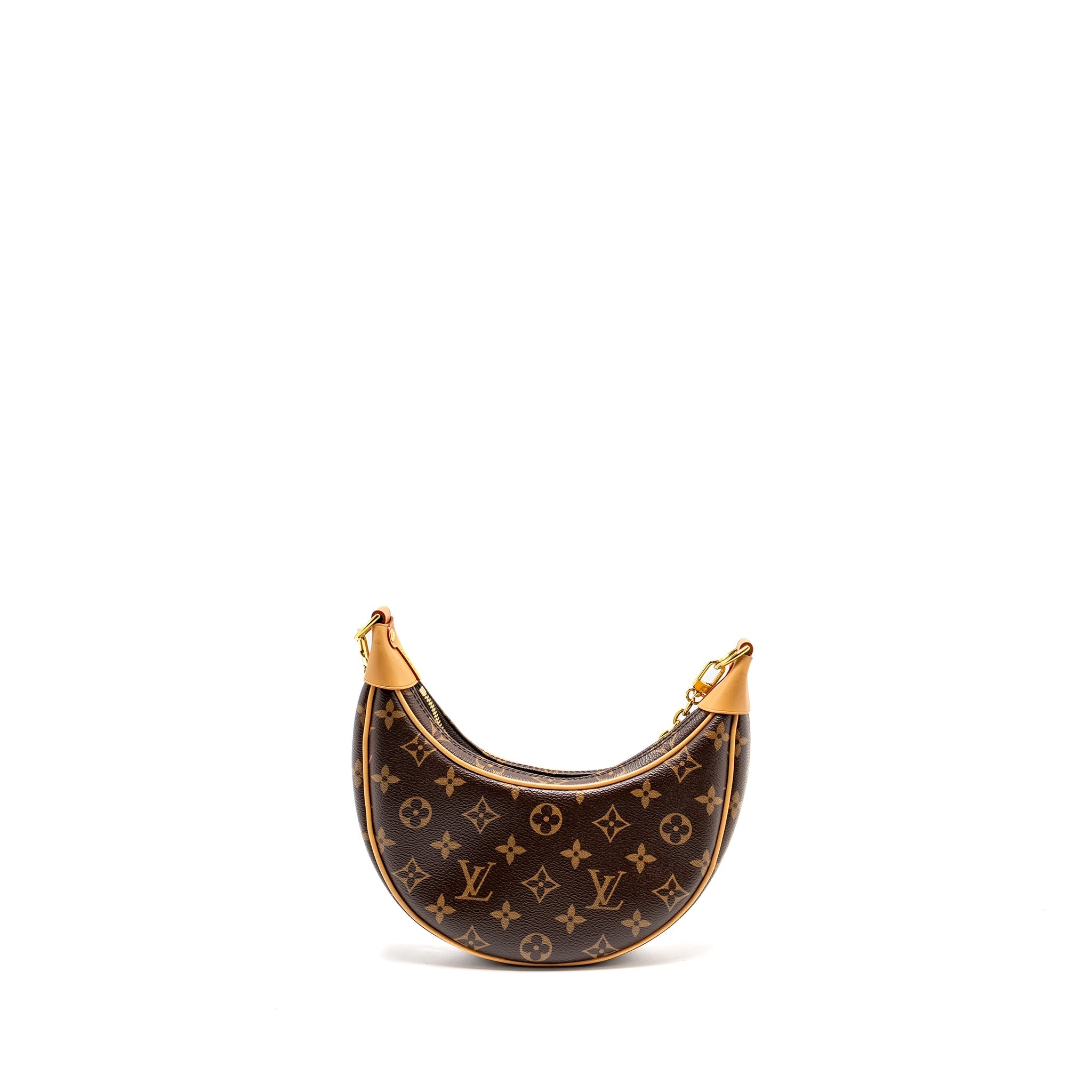 LOUIS VUITTON HALF-MOON LOOP BAG MONOGRAM CANVAS GHW