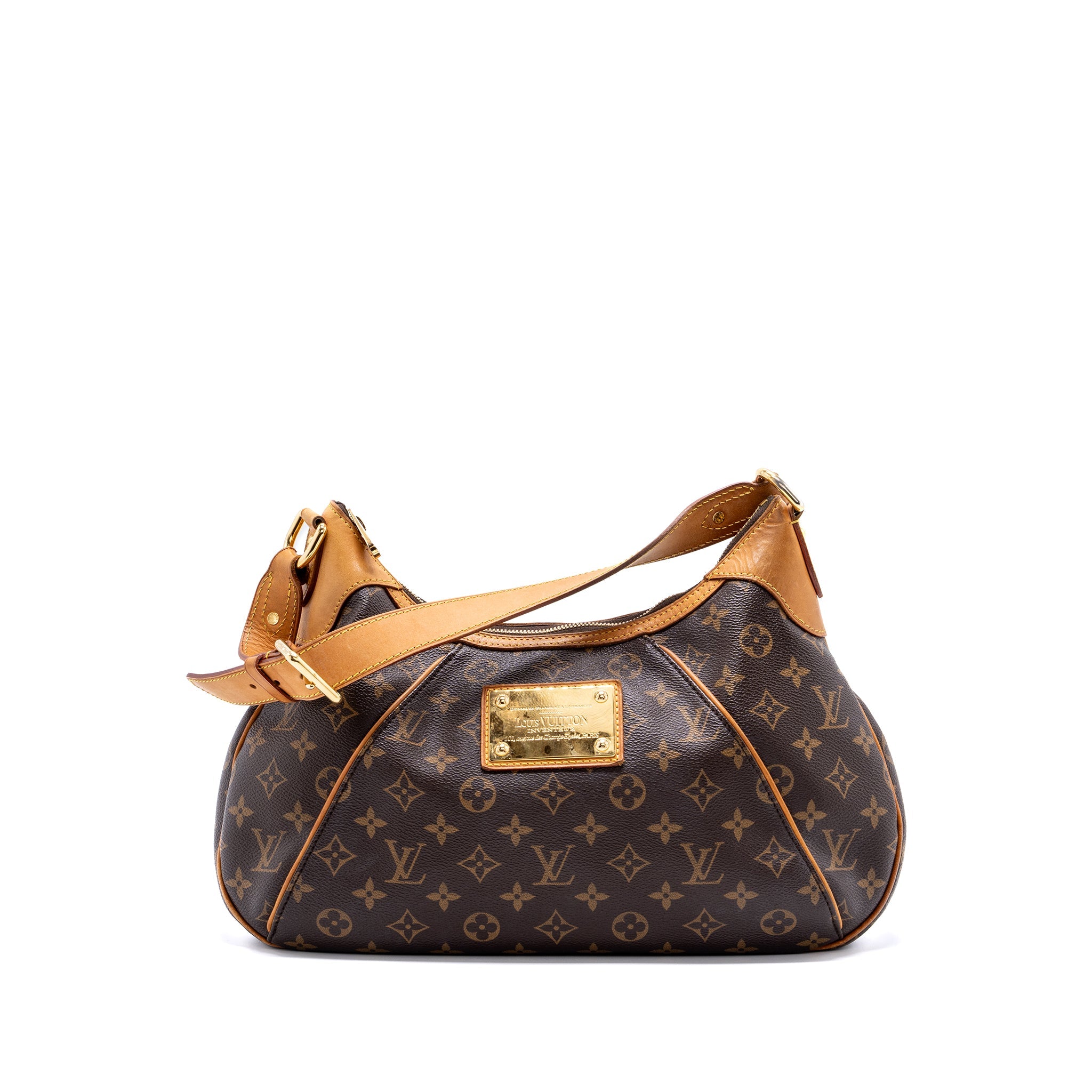 LOUIS VUITTON THAMES GM SHOULDER BAG MONOGRAM CANVAS GHW