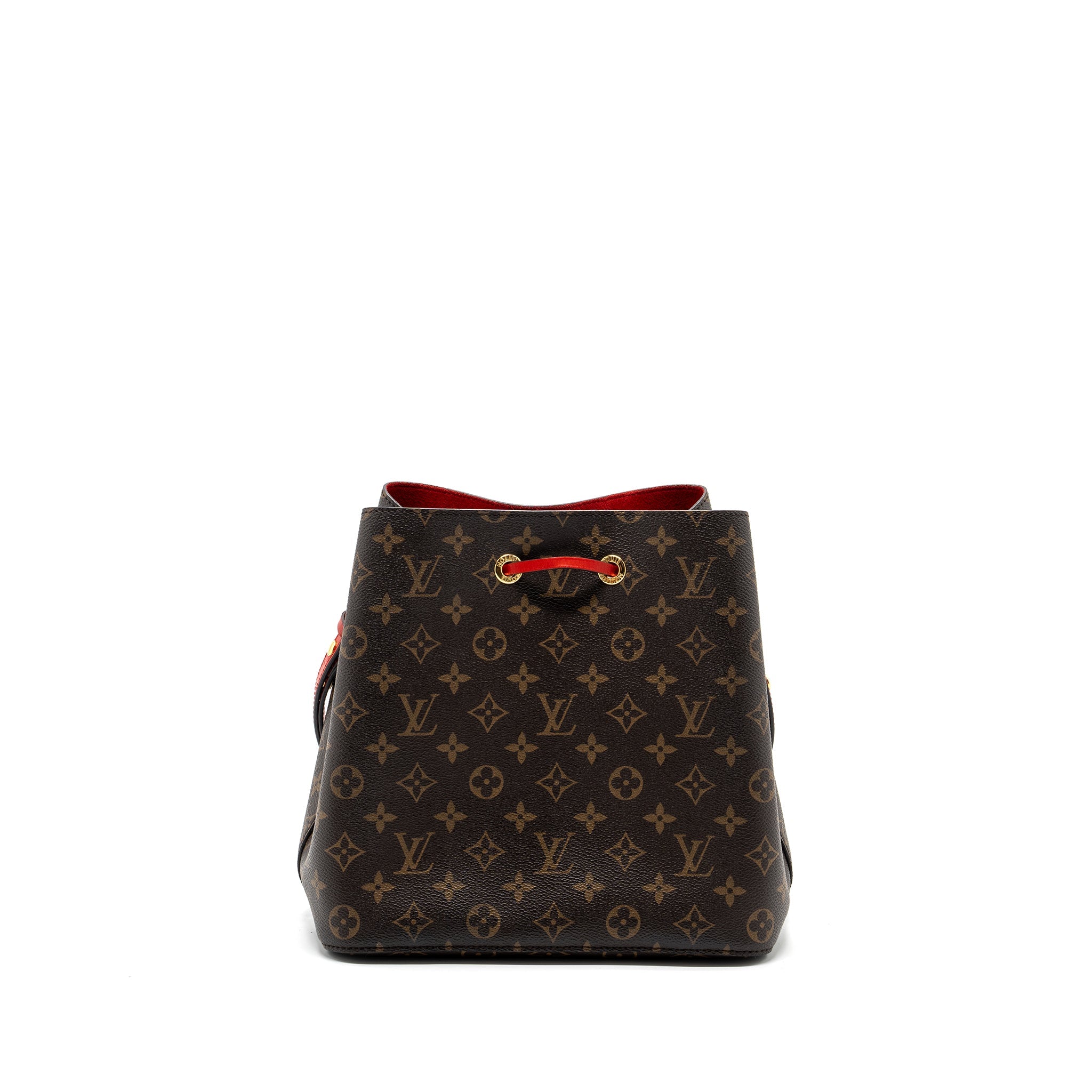 LOUIS VUITTON NEONOE MONOGRAM CANVAS / RED GHW