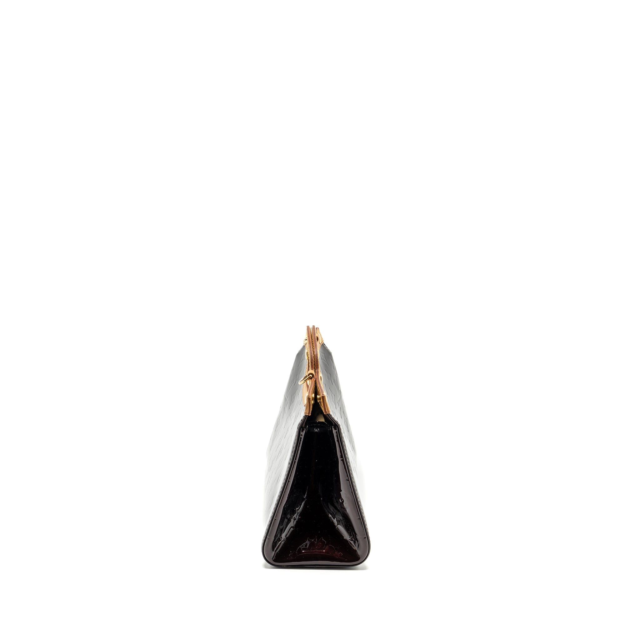 LOUIS VUITTON ROXBURY DRIVE MONOGRAM VERNIS AMARANTE GHW