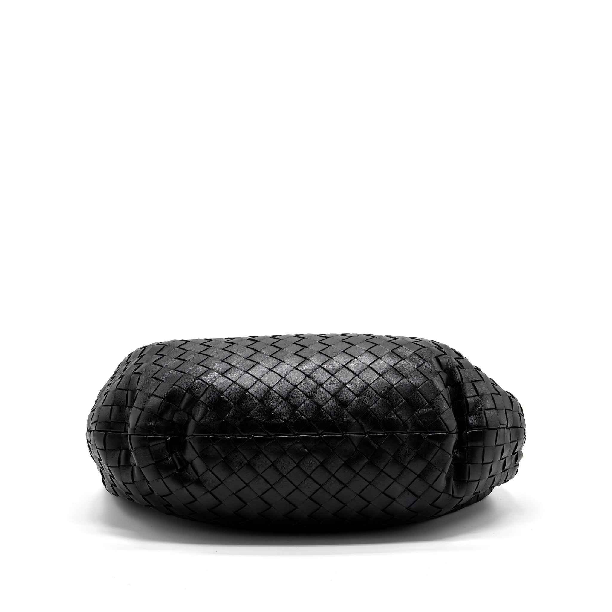 BOTTEGA VENETA SMALL JODIE LAMBSKIN BLACK SHW