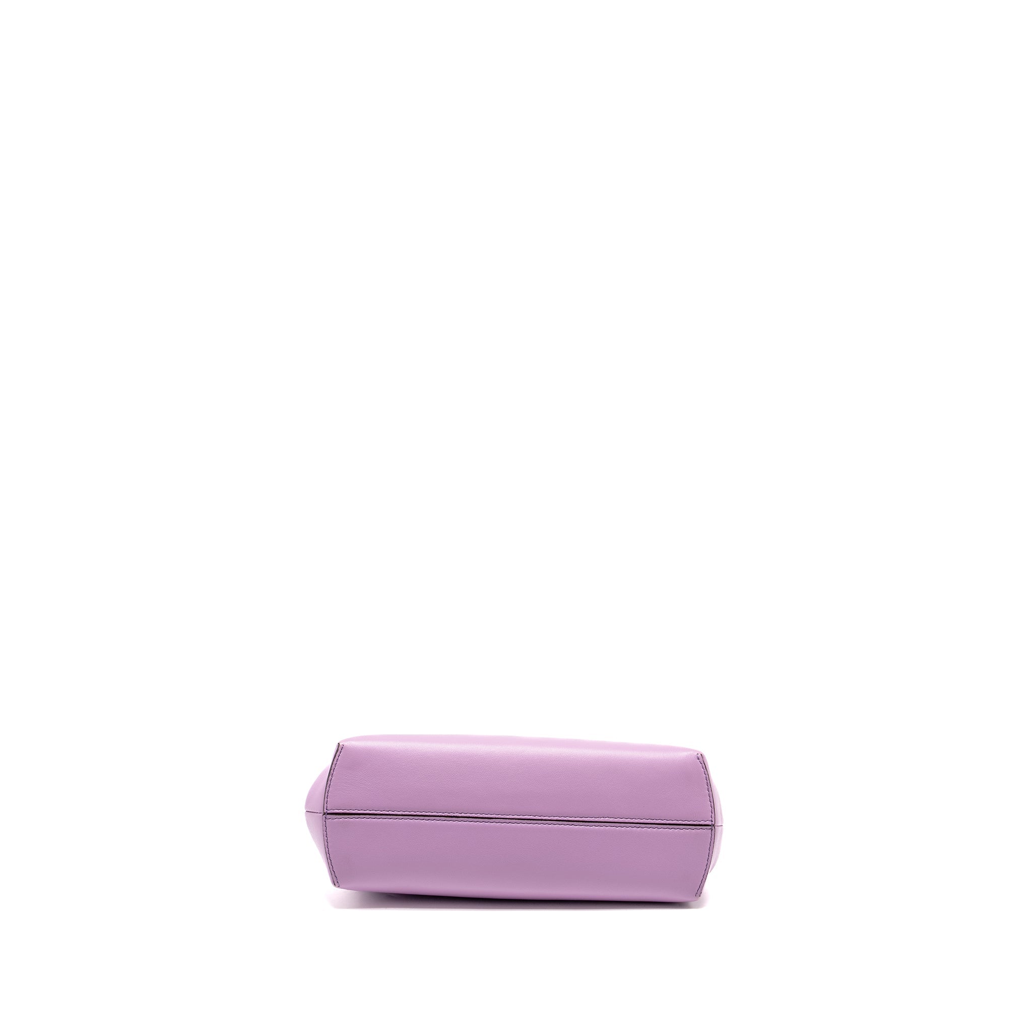 FENDI SMALL FENDI FIRST CLUTCH BAG NAPPA LILAC SHW