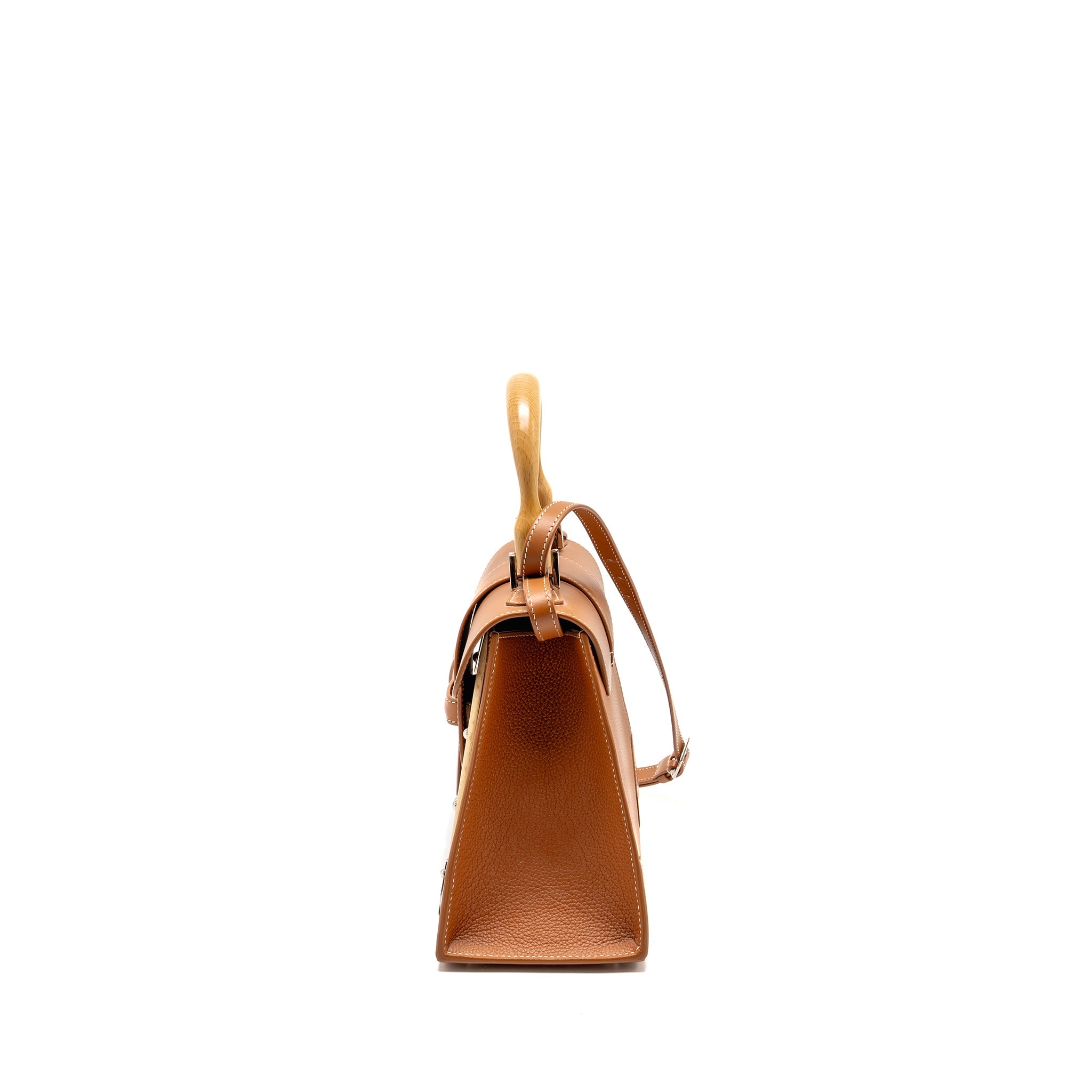 GOYARD STRUCTURE SAIGON PM BAG CALFSKIN TAN SHW