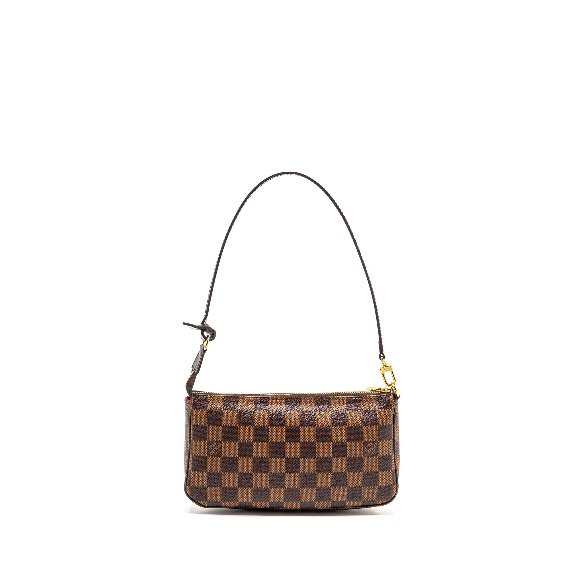 LOUIS VUITTON POCHETTE ACCESSOIRES DAMIER EBENE CANVAS GHW