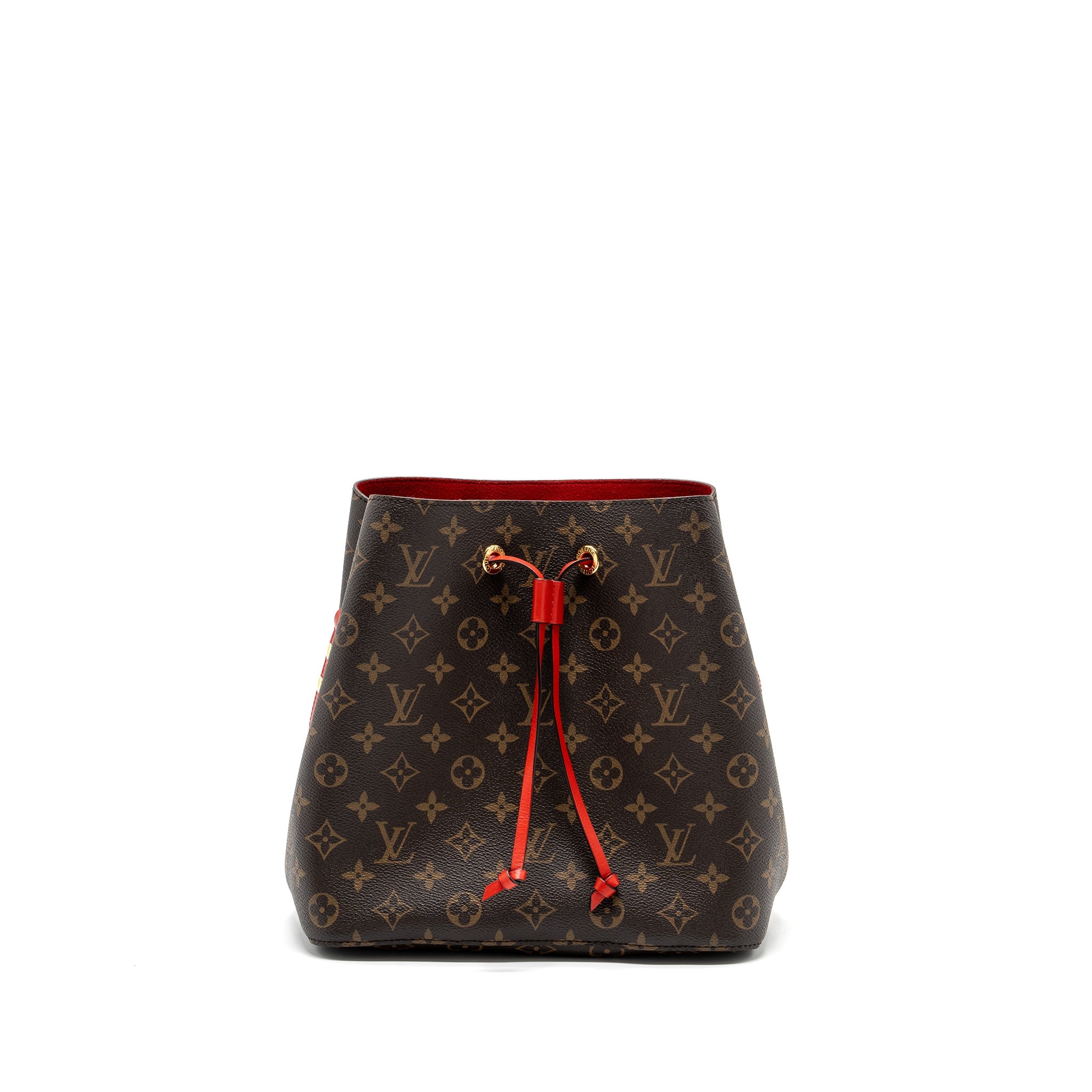 LOUIS VUITTON NEONOE MONOGRAM CANVAS / RED GHW