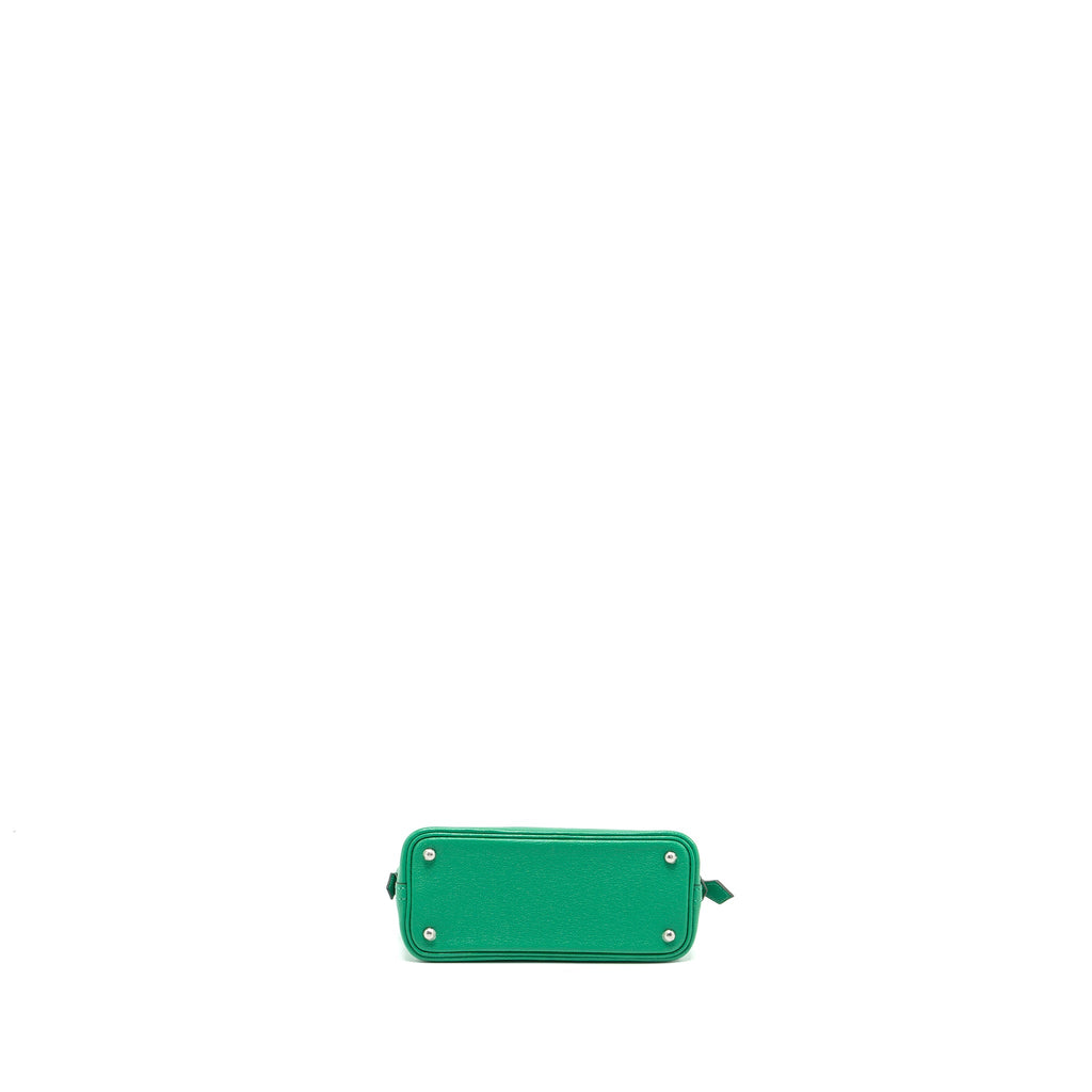 HERMES MINI BOLIDE CHÈVRE MYSORE 6W MENTHE SHW
