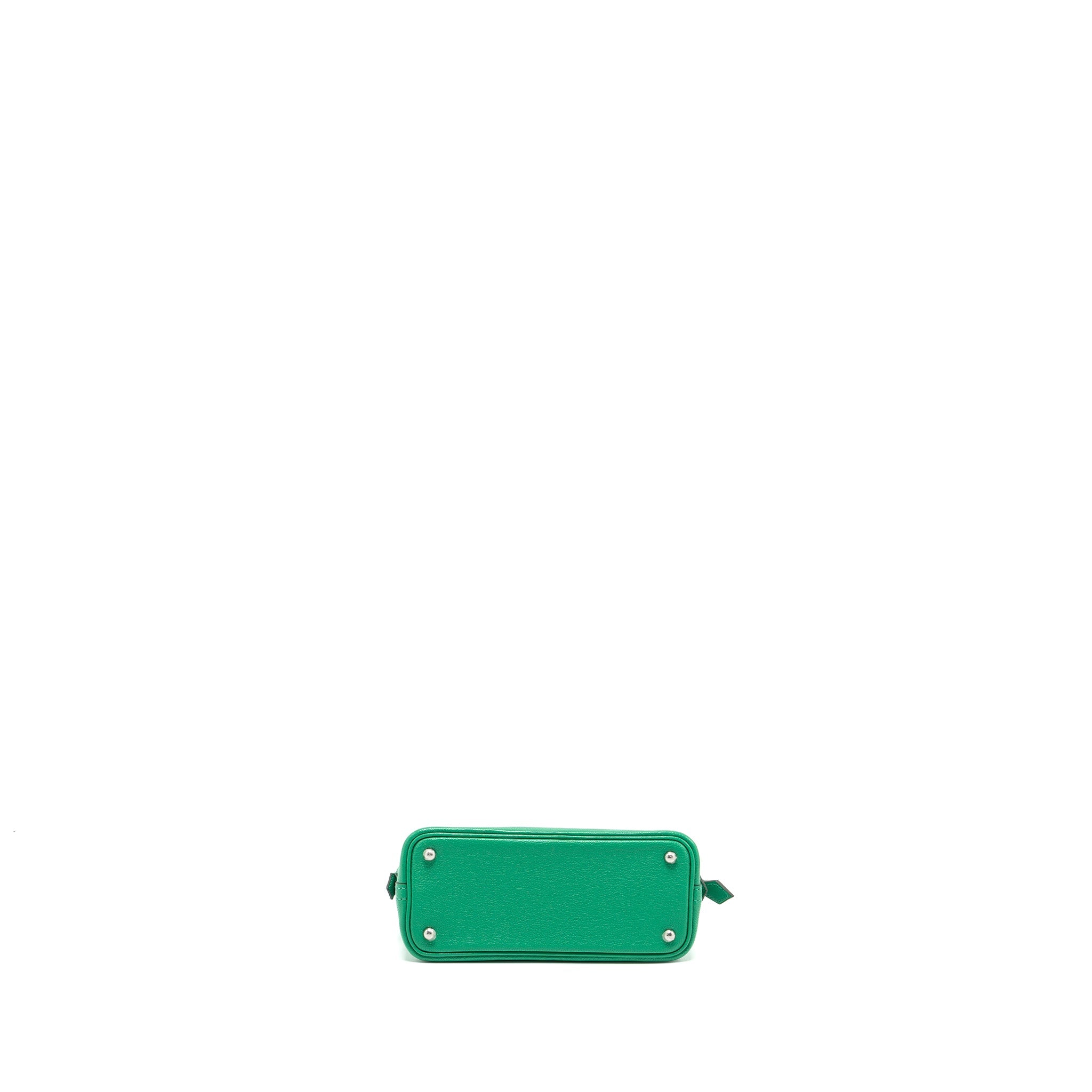 HERMES MINI BOLIDE CHÈVRE MYSORE 6W MENTHE SHW