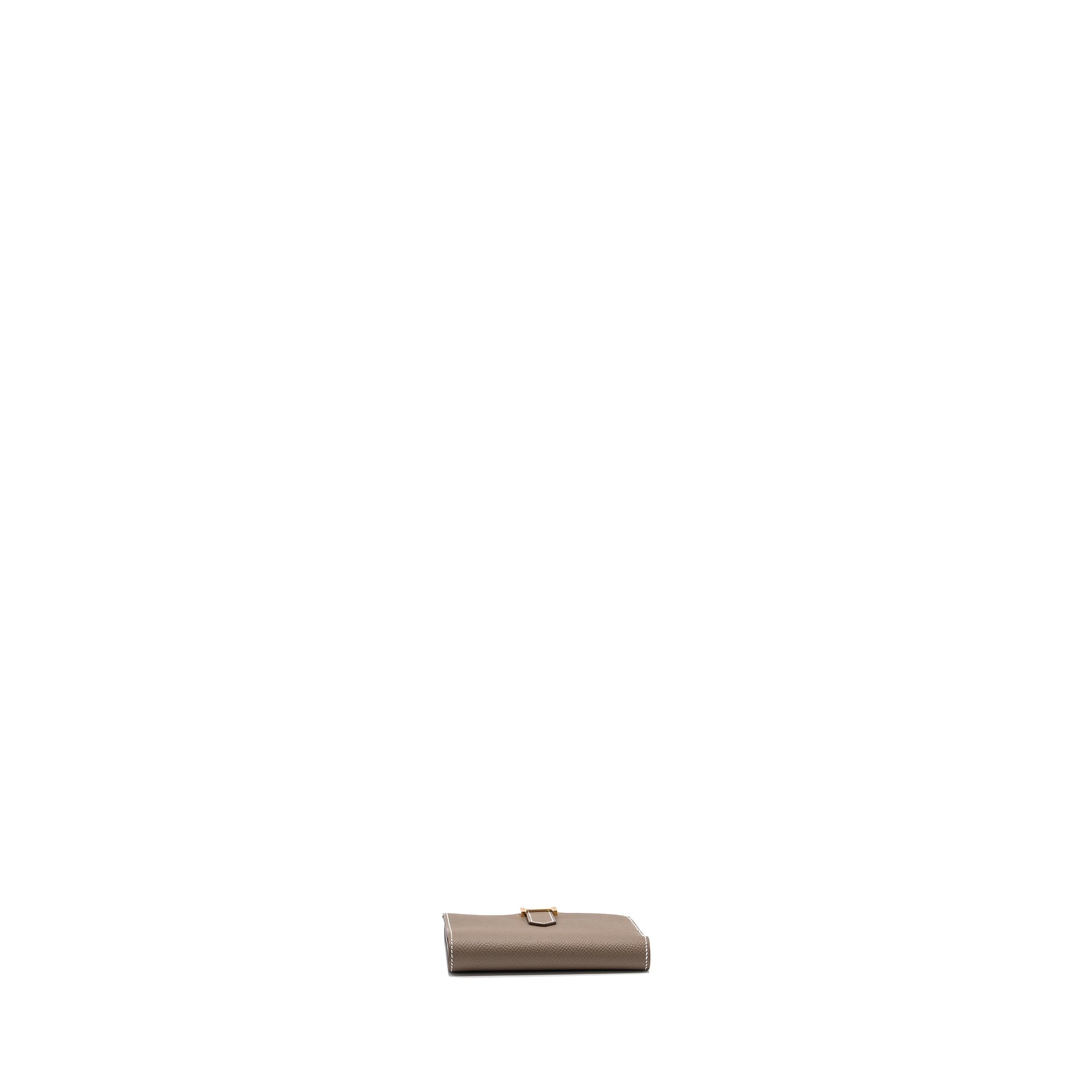 HERMES BEARN WALLET EPSOM ETOUPE GHW