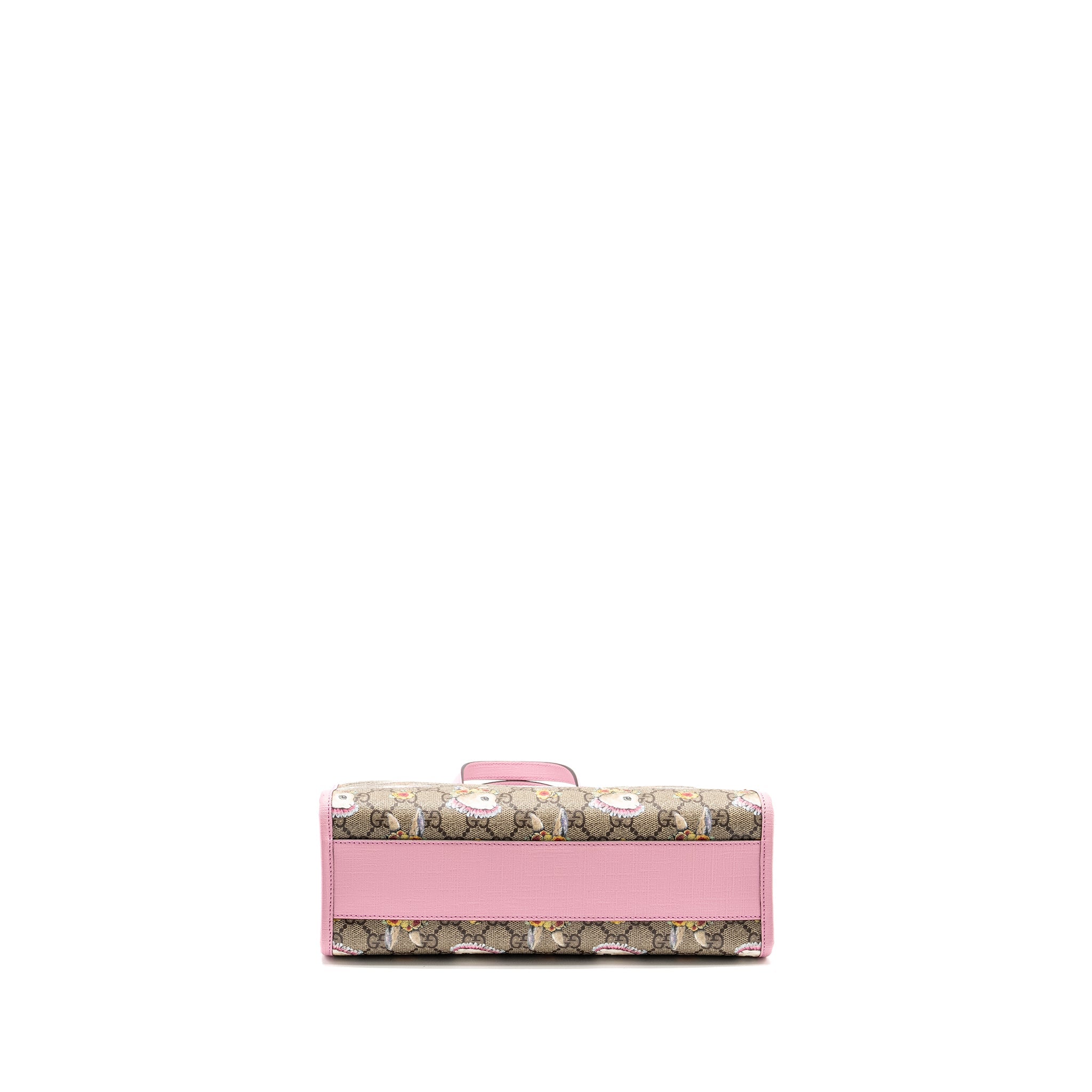 GUCCI CHILDREN’S YUKO HIGUCHI TOTE BAG GG SUPREME CANVAS/LEATHER PINK/MULTICOLOUR SHW