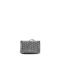 GOYARD PLUMET POCHETTE POCKET WALLET GOYARDLINE CANVAS GREY SHW