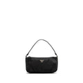 PRADA VINTAGE TESSUTO POCHETTE NYLON BLACK SHW
