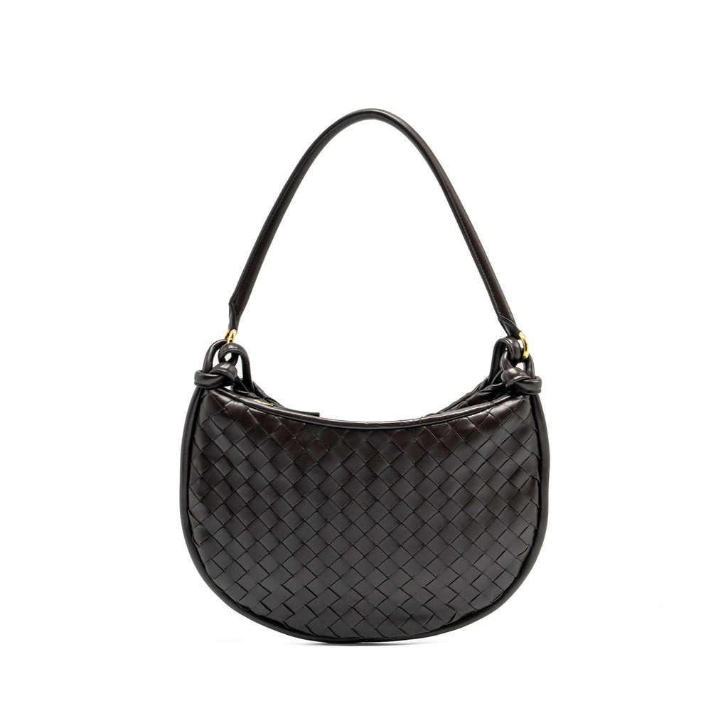 BOTTEGA VENETA MEDIUM GEMELLI LAMBSKIN FONDANT GHW