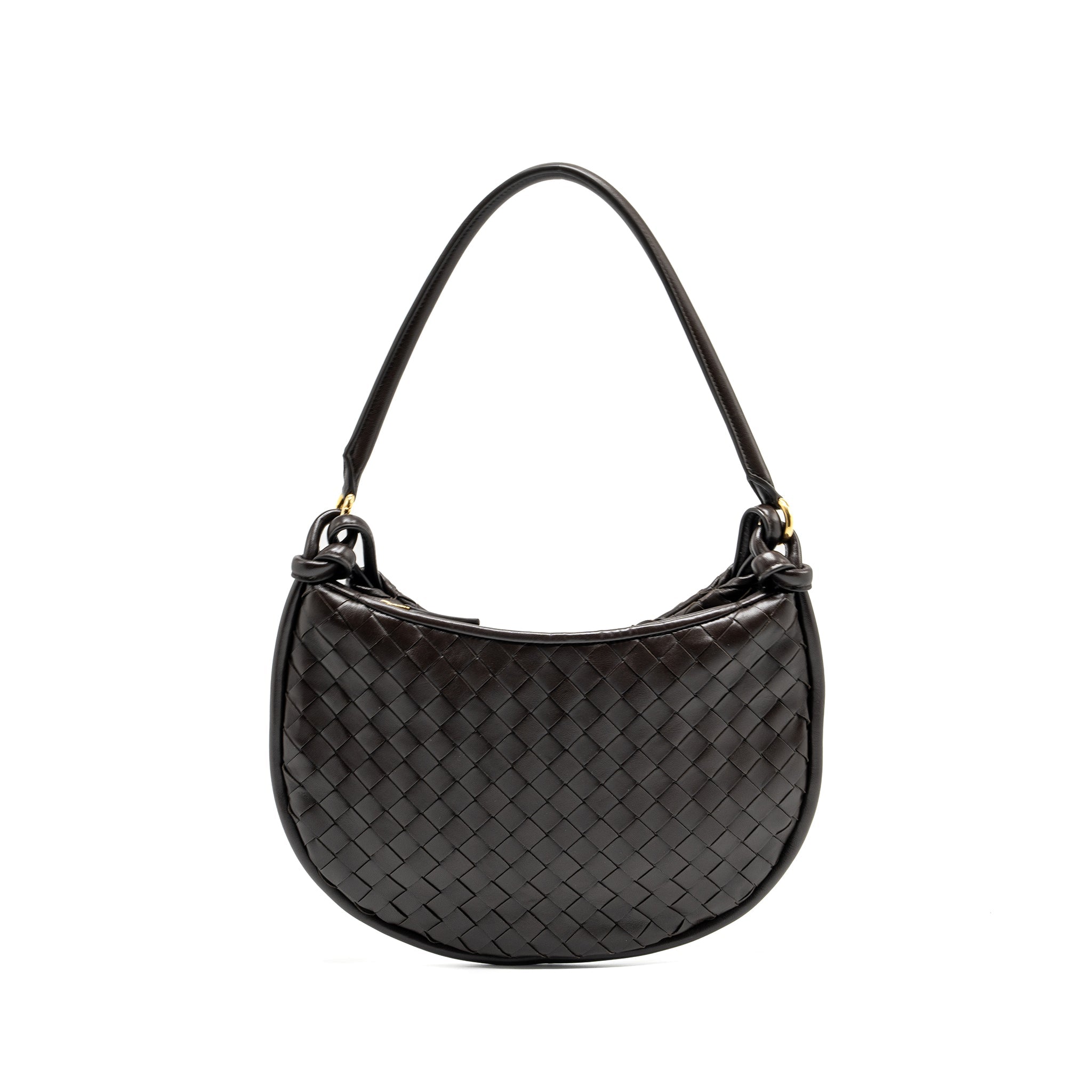 BOTTEGA VENETA MEDIUM GEMELLI LAMBSKIN FONDANT GHW