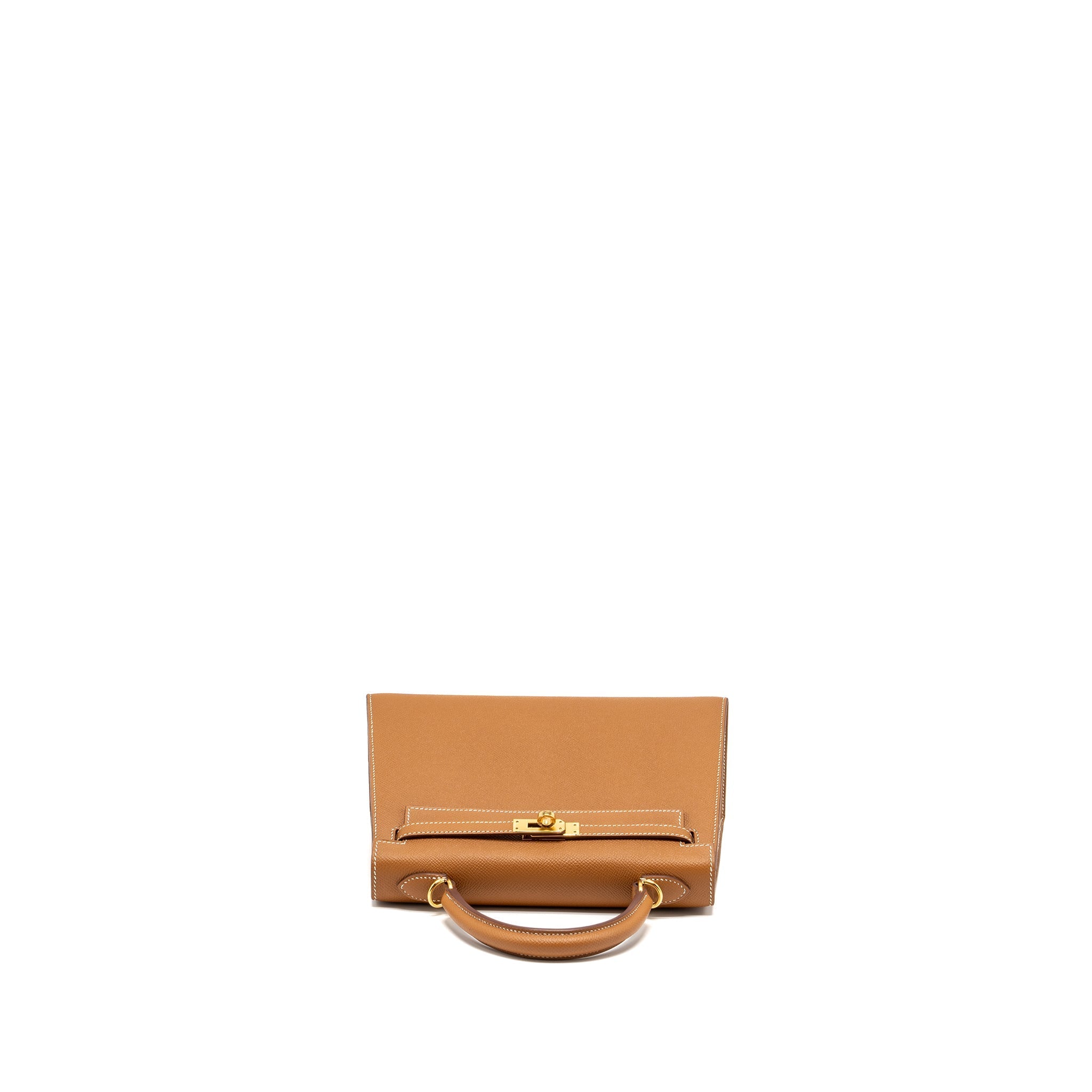 HERMES KELLY 25 SELLIER EPSOM GOLD GHW