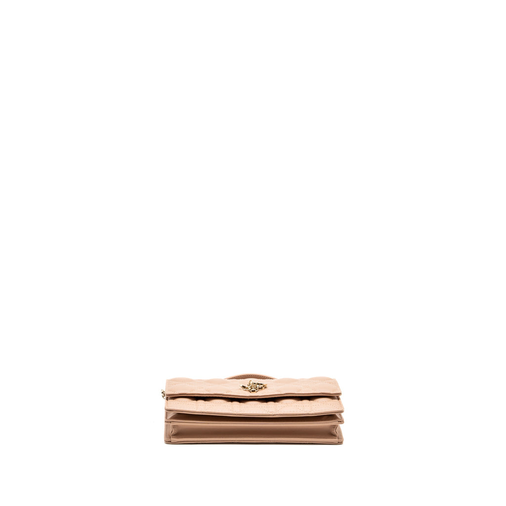 DIOR MY DIOR MINI BAG LAMBSKIN BEIGE LGHW