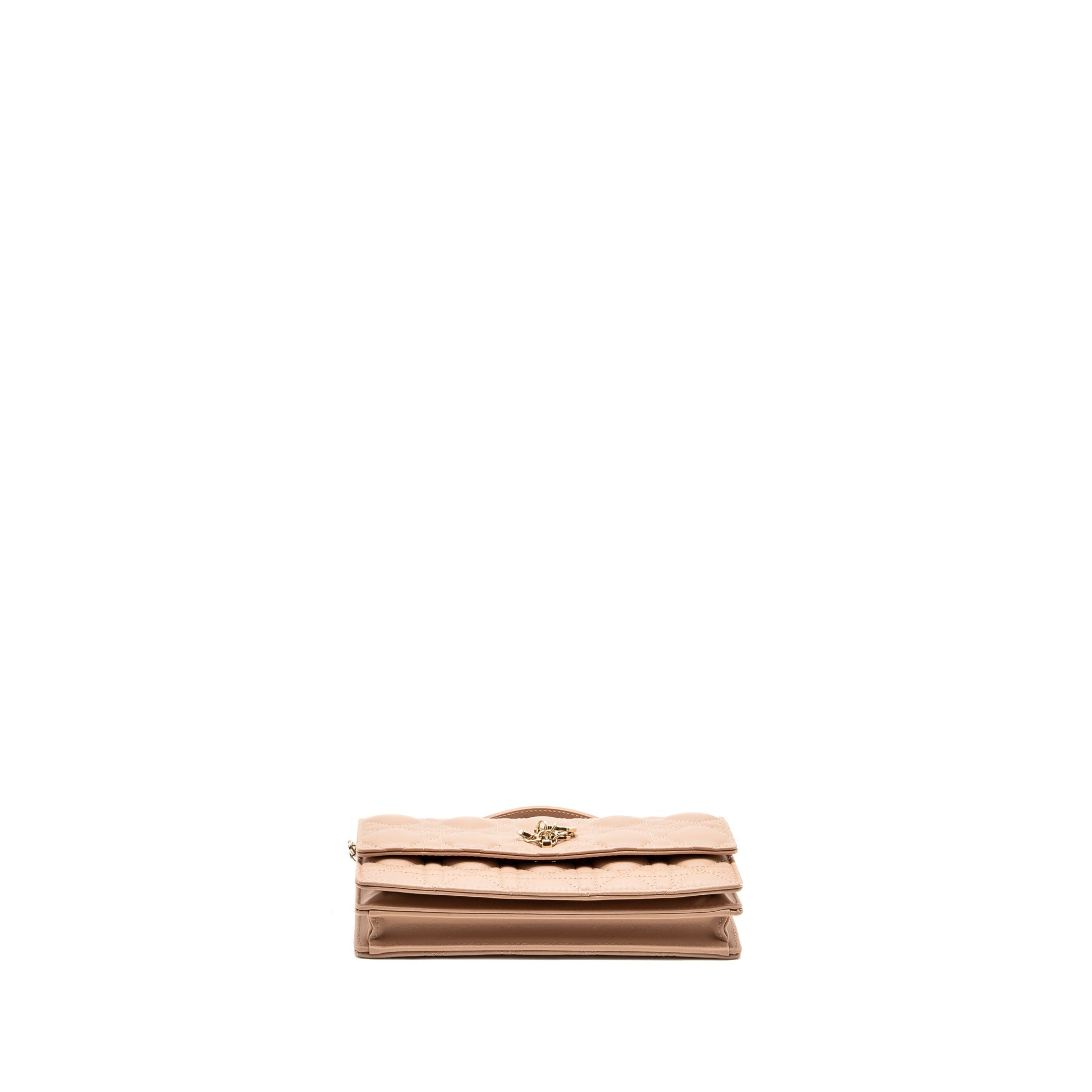 DIOR MY DIOR MINI BAG LAMBSKIN BEIGE LGHW